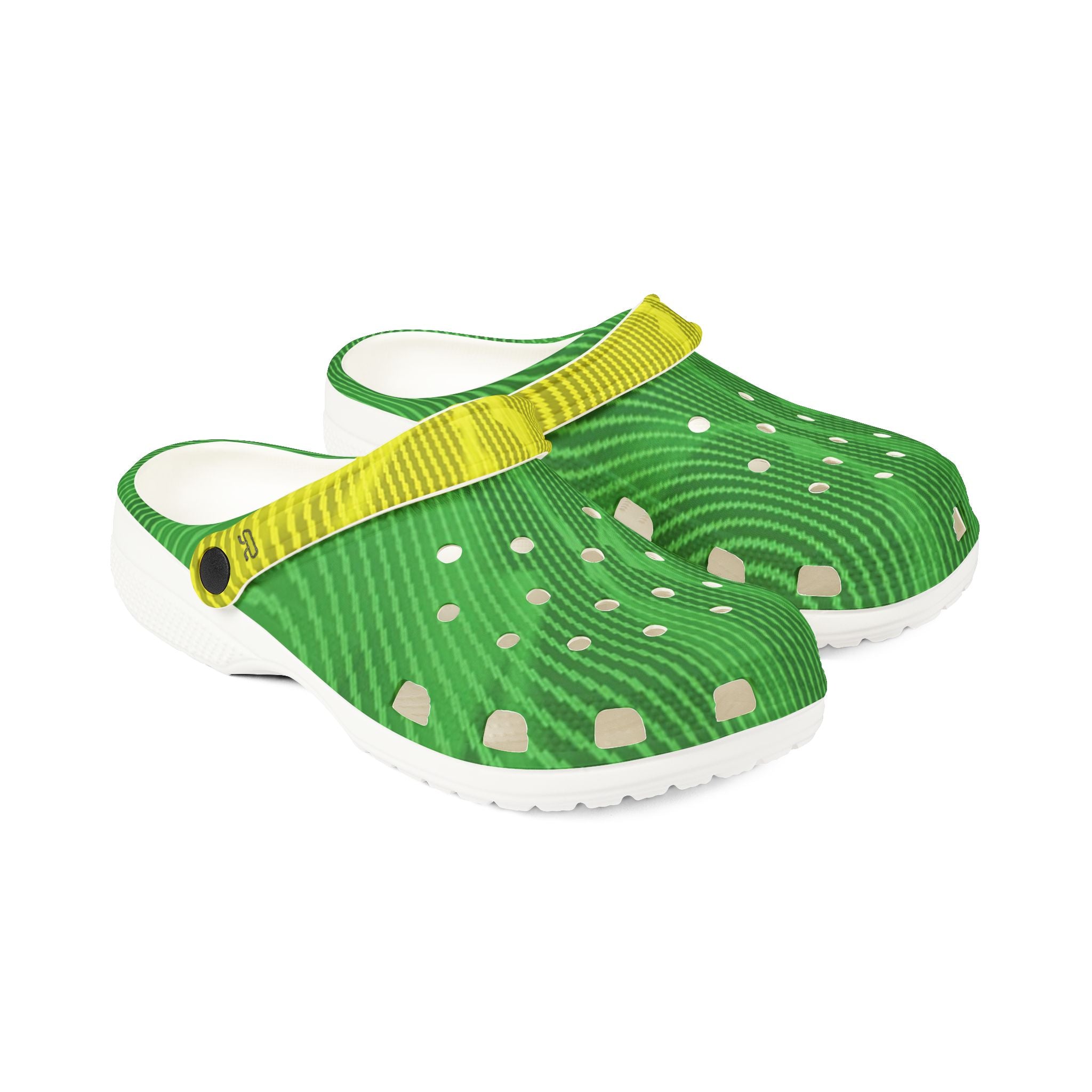 EVA Clogs — Sun Spots Green