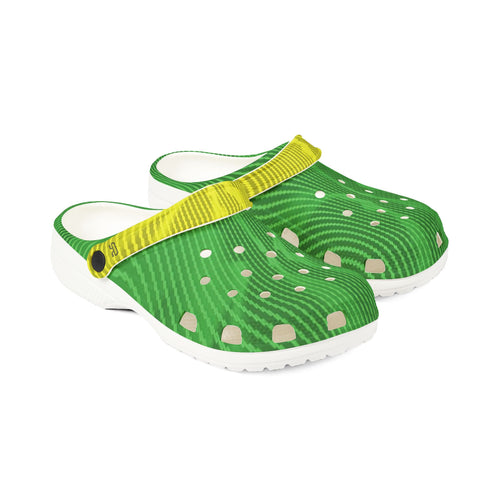 EVA Clogs — Sun Spots Green