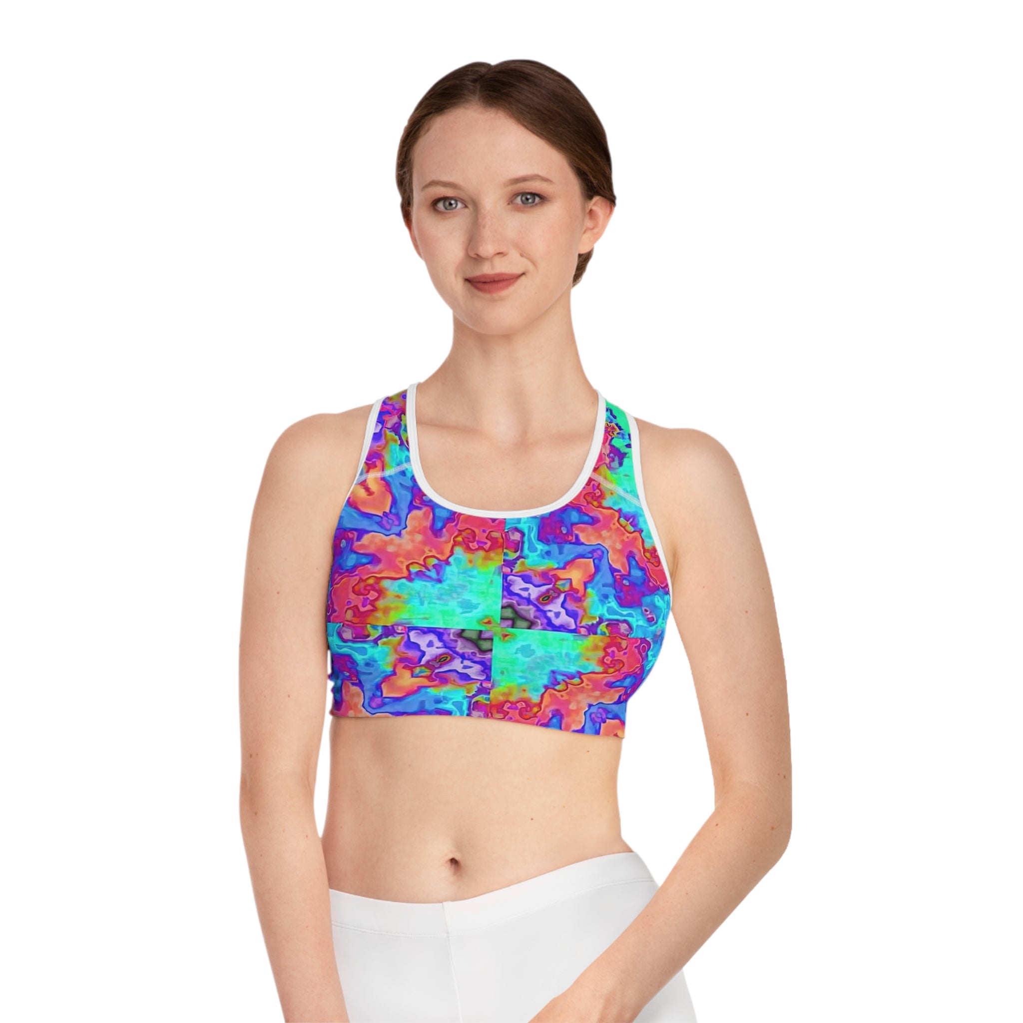 Sports Bra "Bone Candy" (AOP)