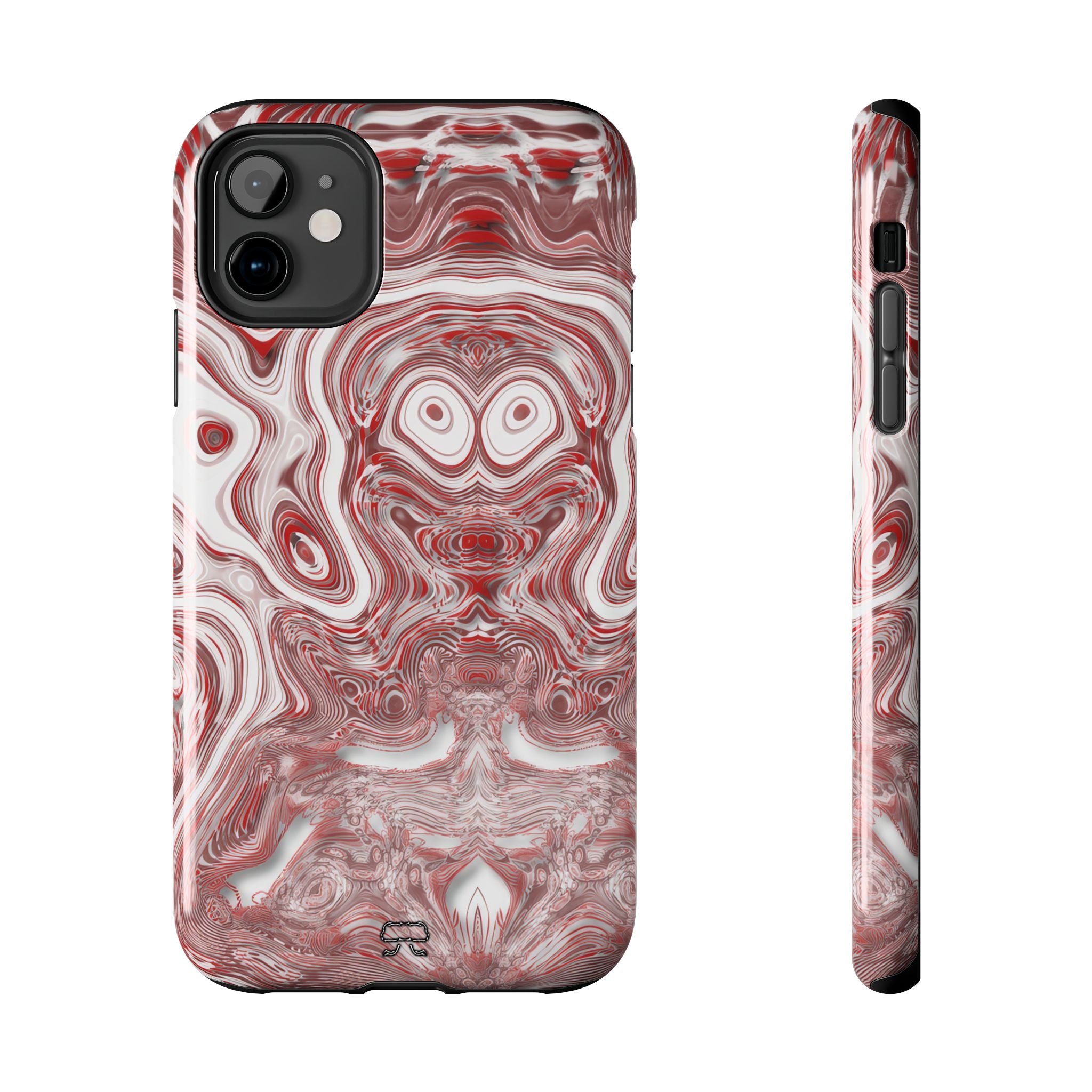 iPhones 11 thru 16 Durable Shockproof Case - Spirit Red