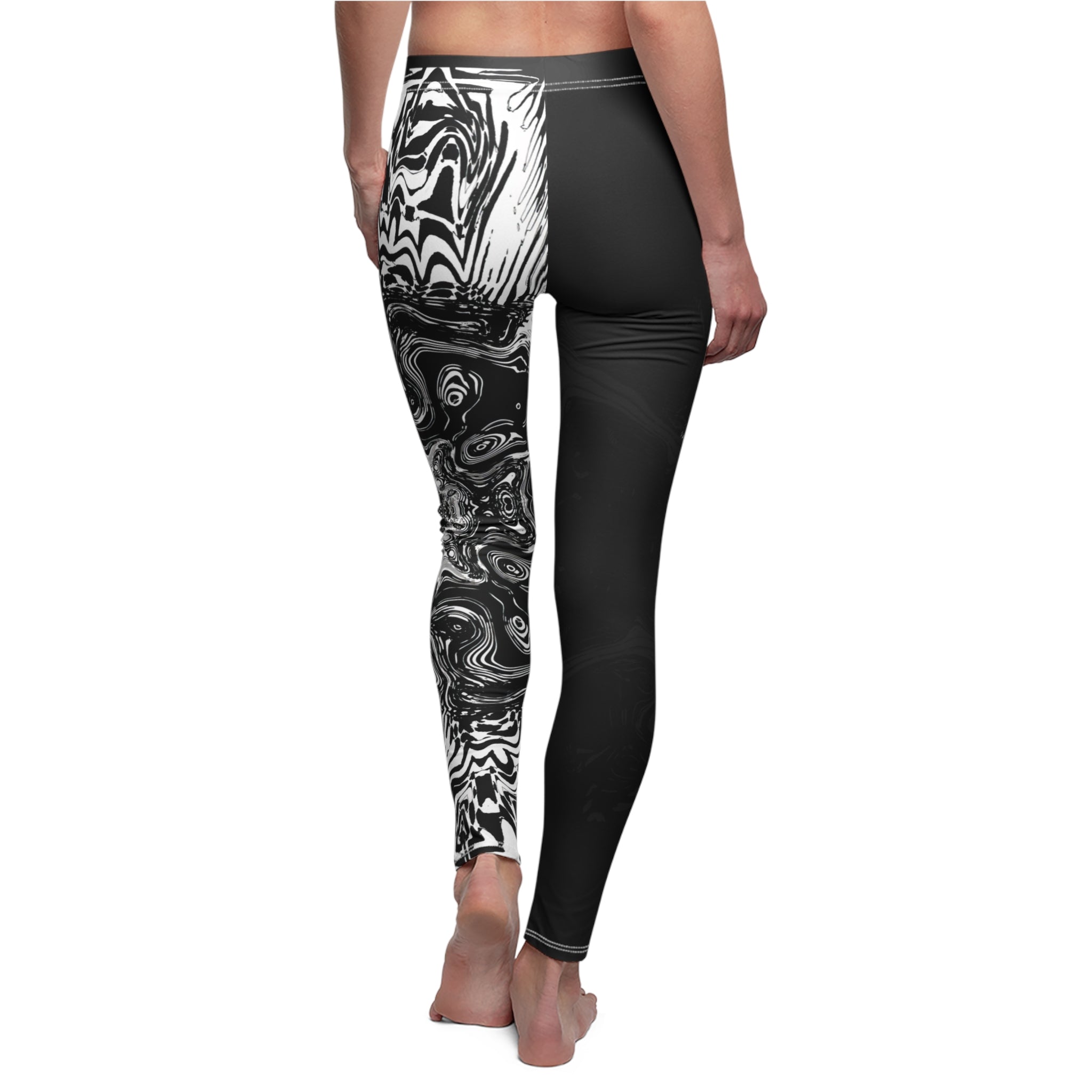 Leggings - Spirit Black and White
