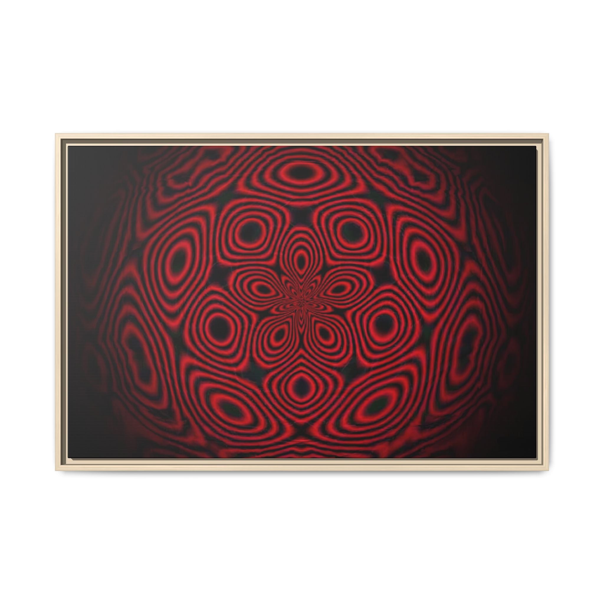 Framed Canvas Art — "Trepitorial"