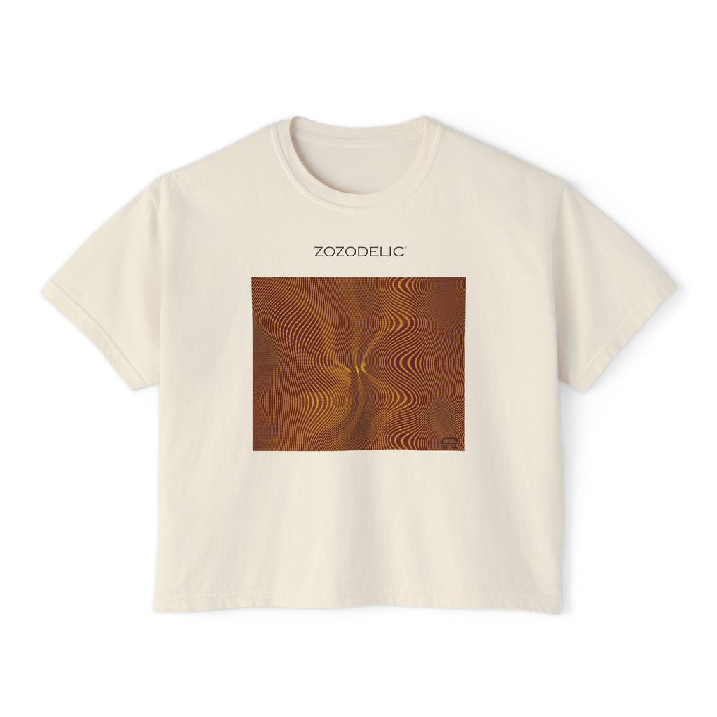 Woman's Box T-Shirt - Sun Spots