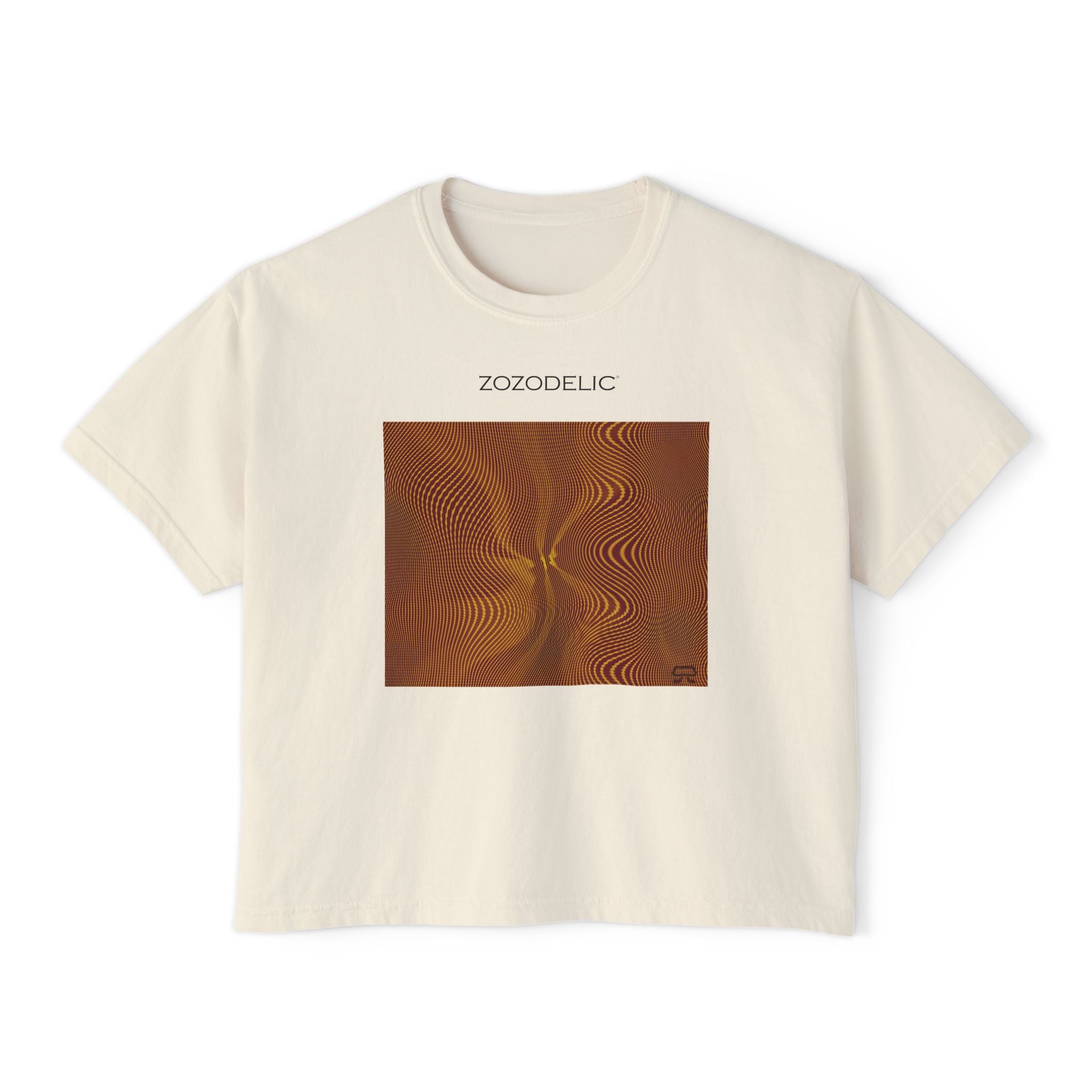 Woman's Box T-Shirt - Sun Spots