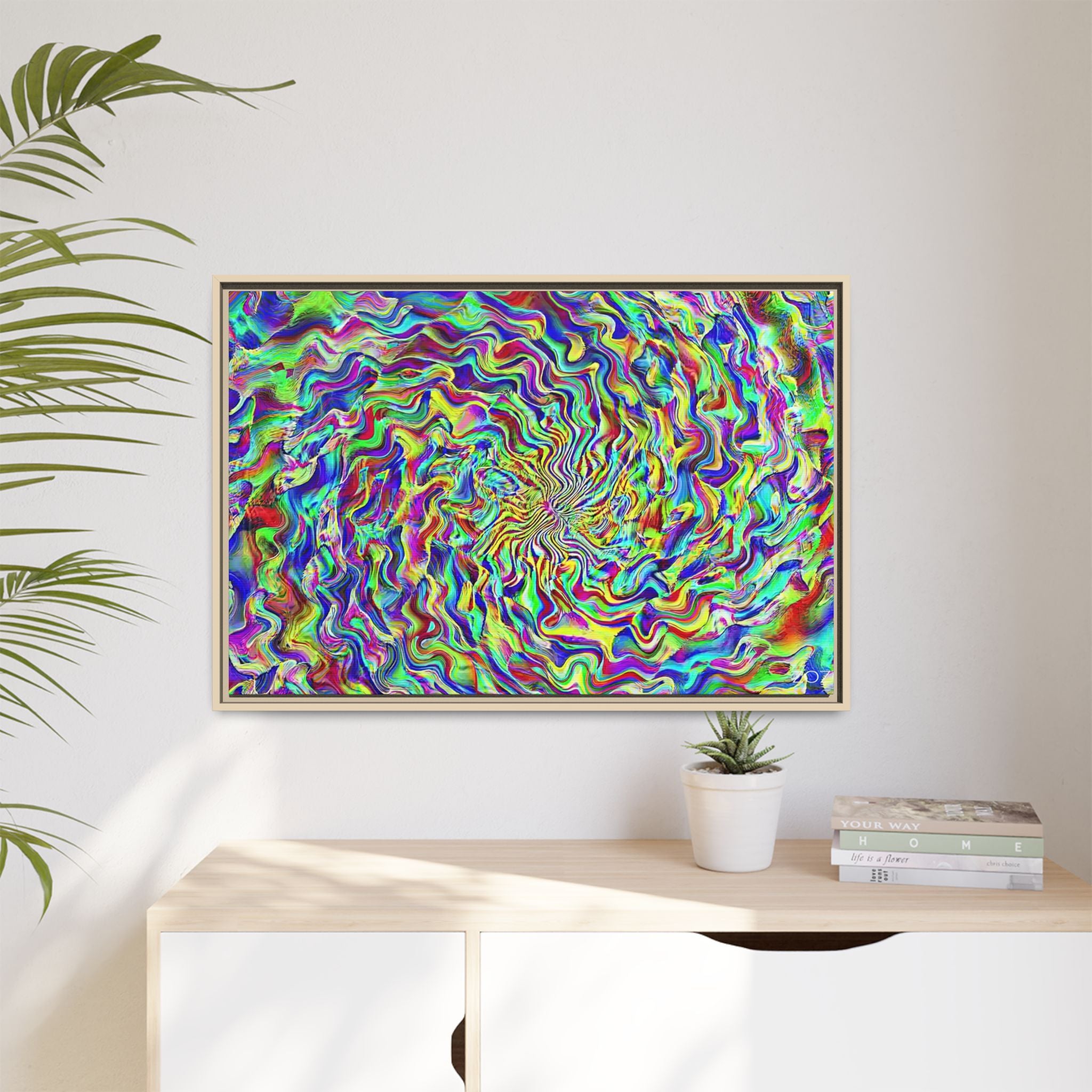 Framed Canvas Art — "Formulandscape"