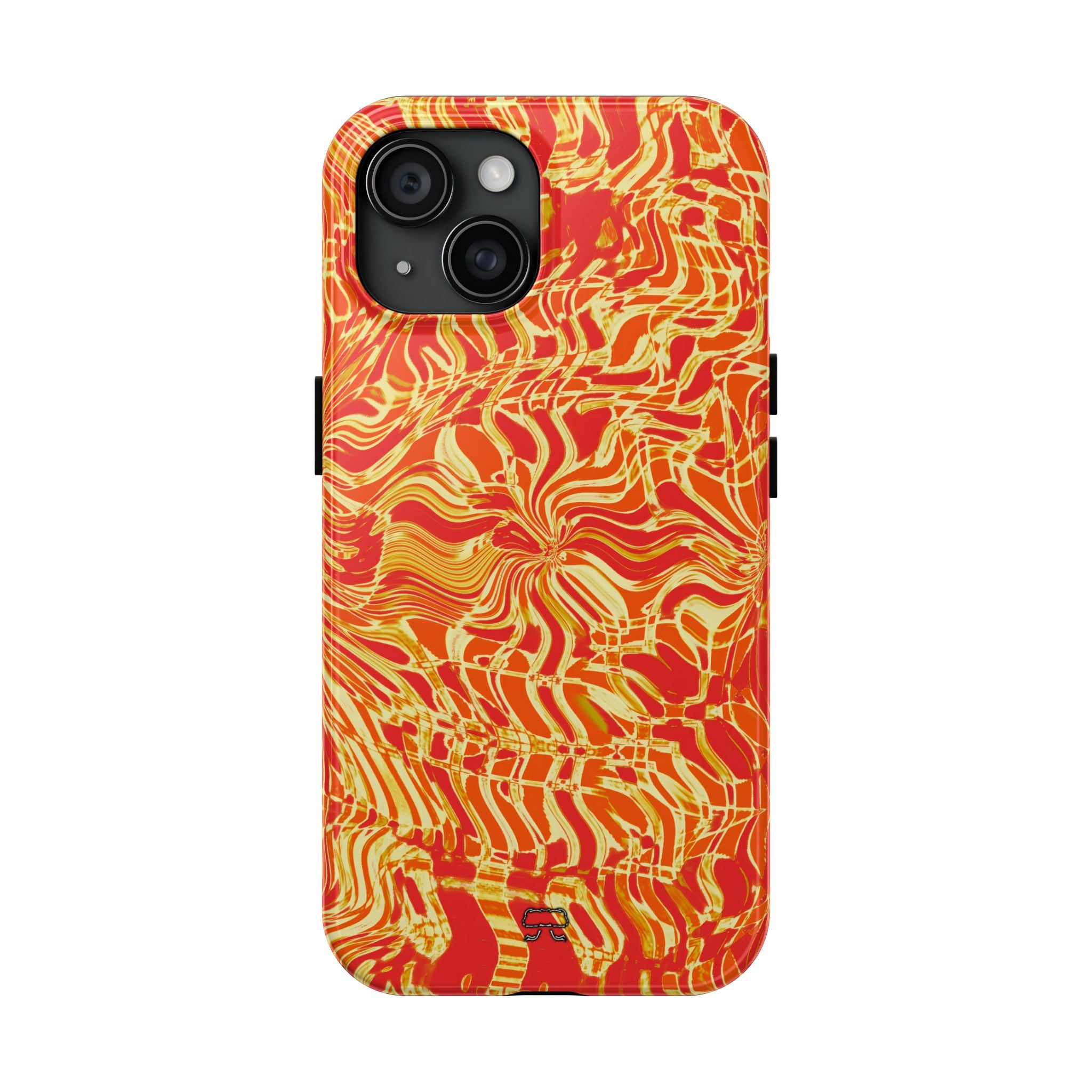 iPhones 11 thru 16 Durable Shockproof Case --- Fiesta Fire