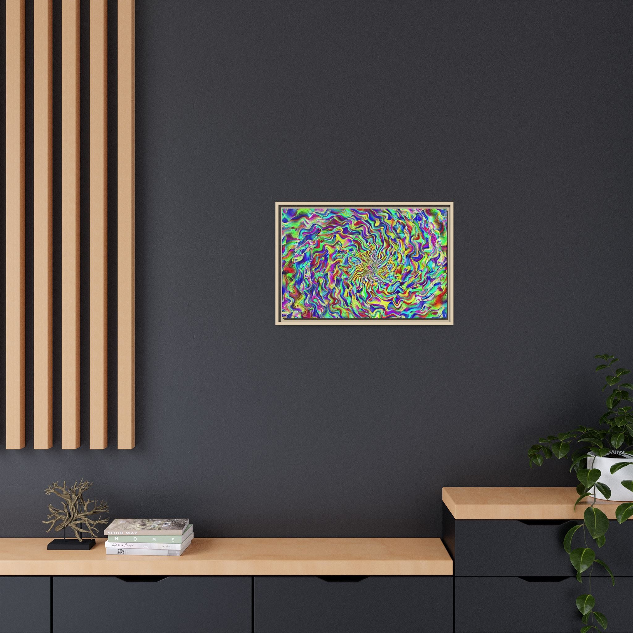 Framed Canvas Art — "Formulandscape"