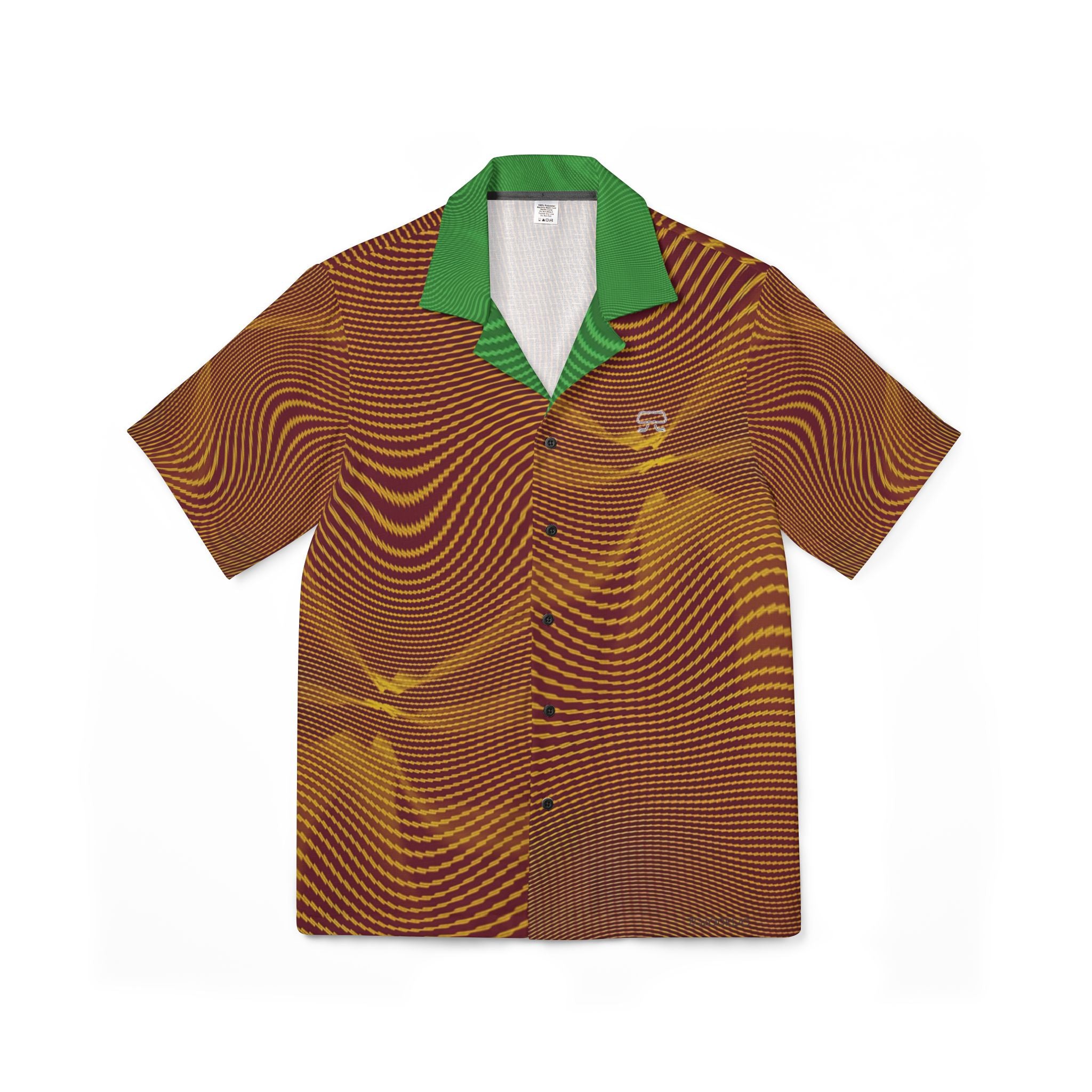 Hawaiian Shirt - Sun Spots Gold