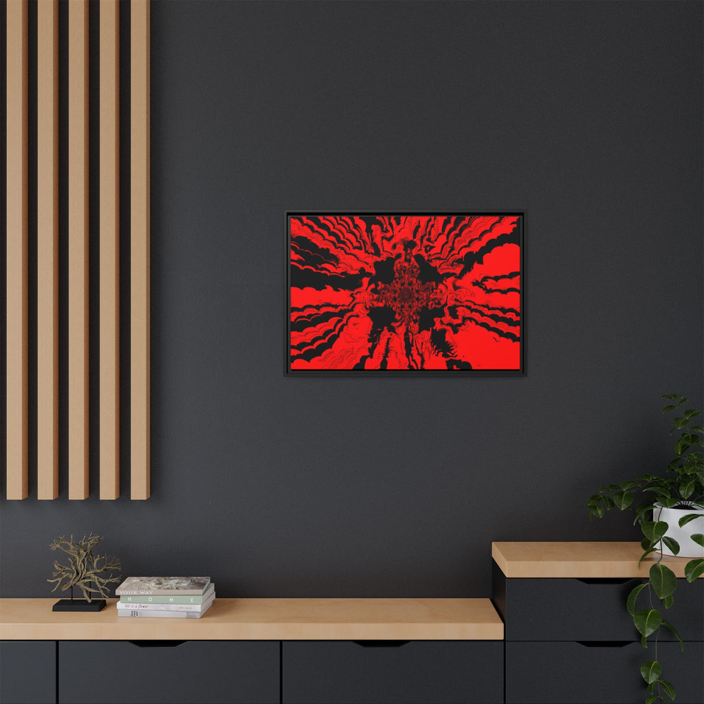 Framed Canvas Art — "Subcranial"
