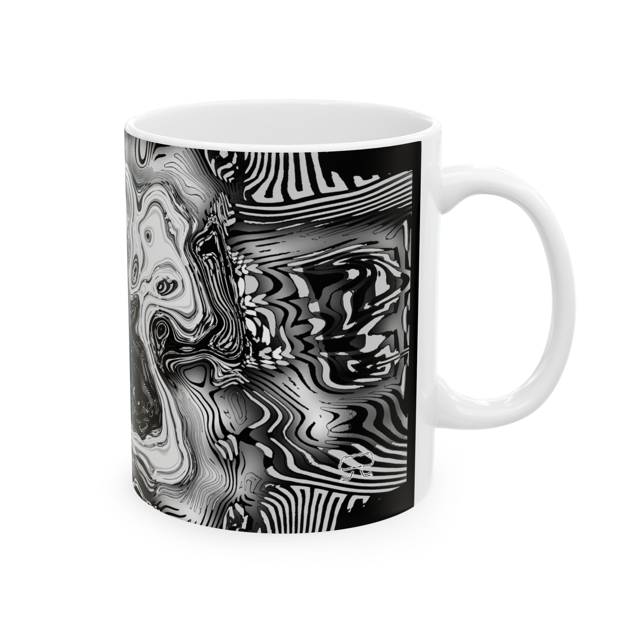 ZOZO Ceramic Mug - Spirit Black and White (11oz/15oz)