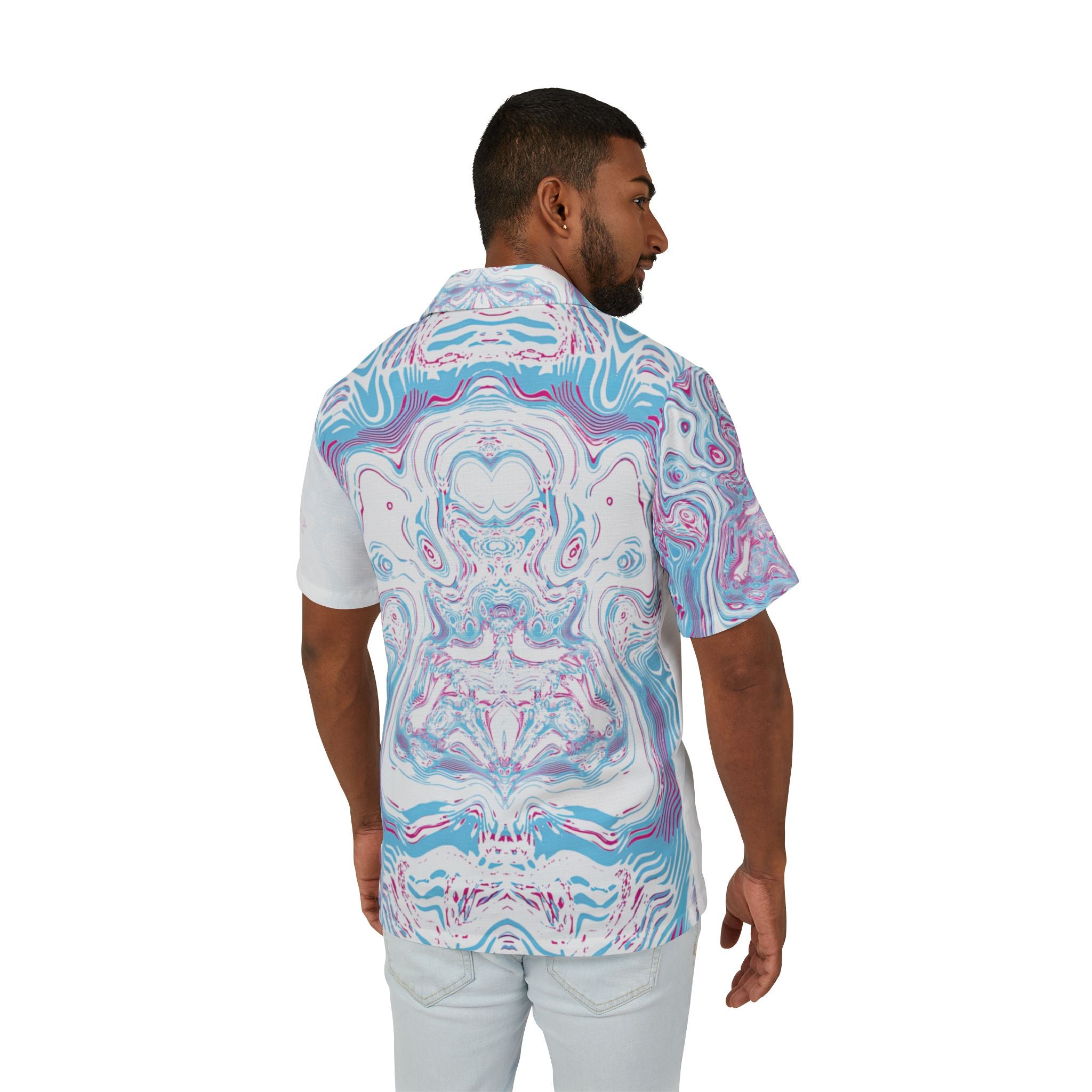 Hawaiian Shirt - Spirit Cotton Candy
