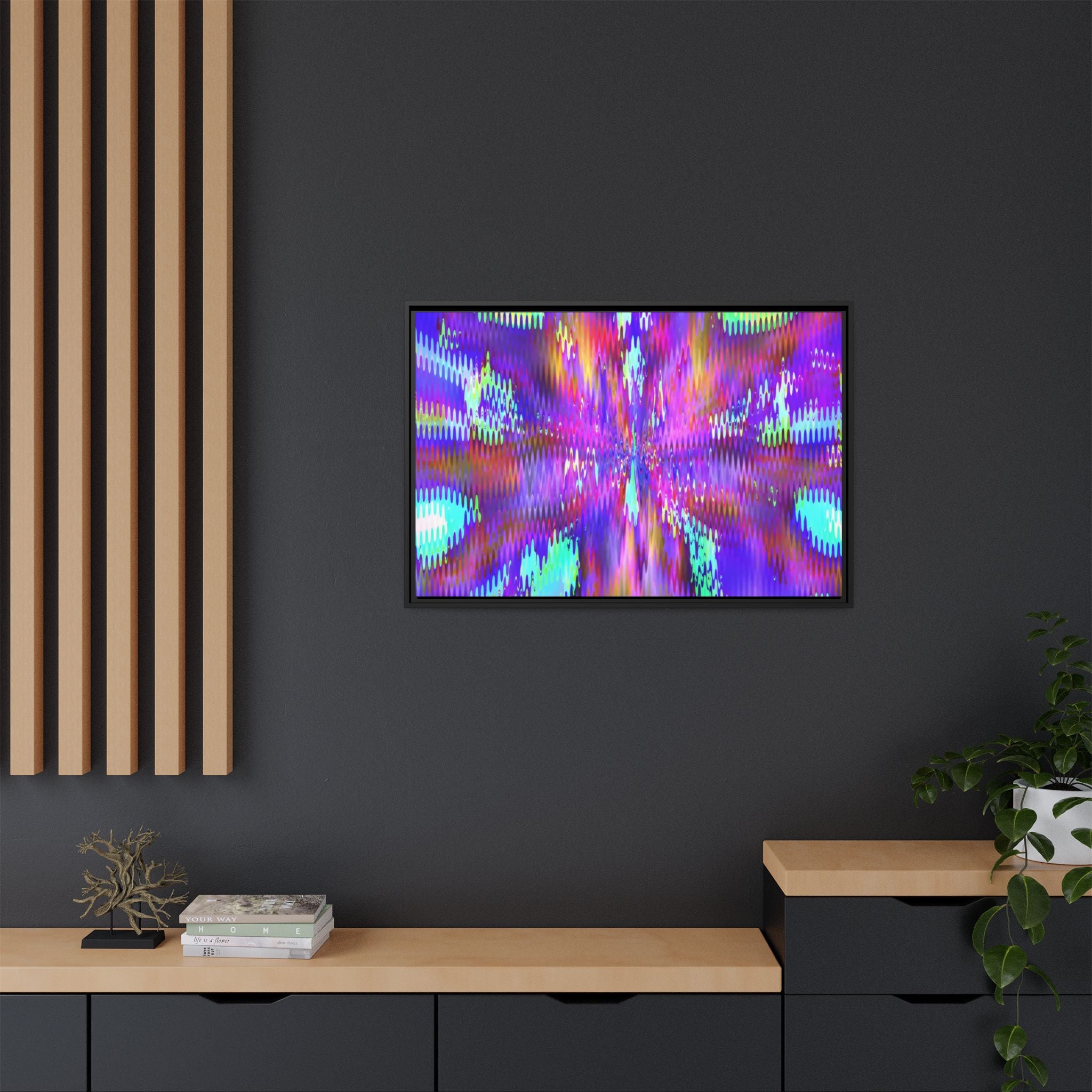 Framed Canvas Art — "Sub Bass"