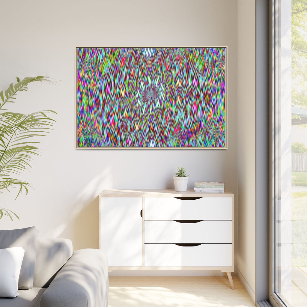 Framed Canvas Art — "GSK"