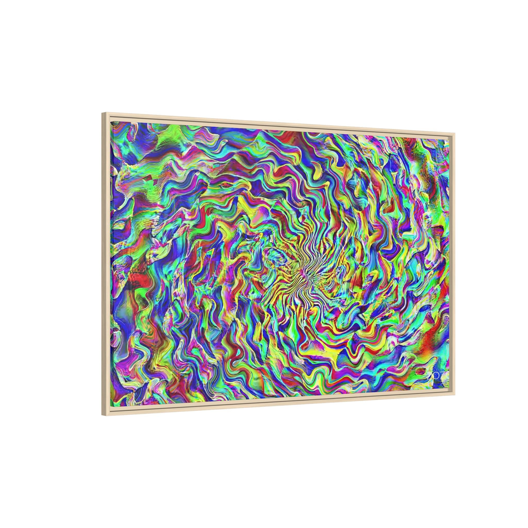 Framed Canvas Art — "Formulandscape"