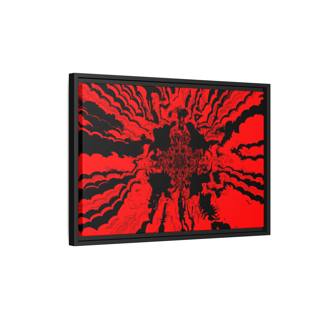 Framed Canvas Art — "Subcranial"