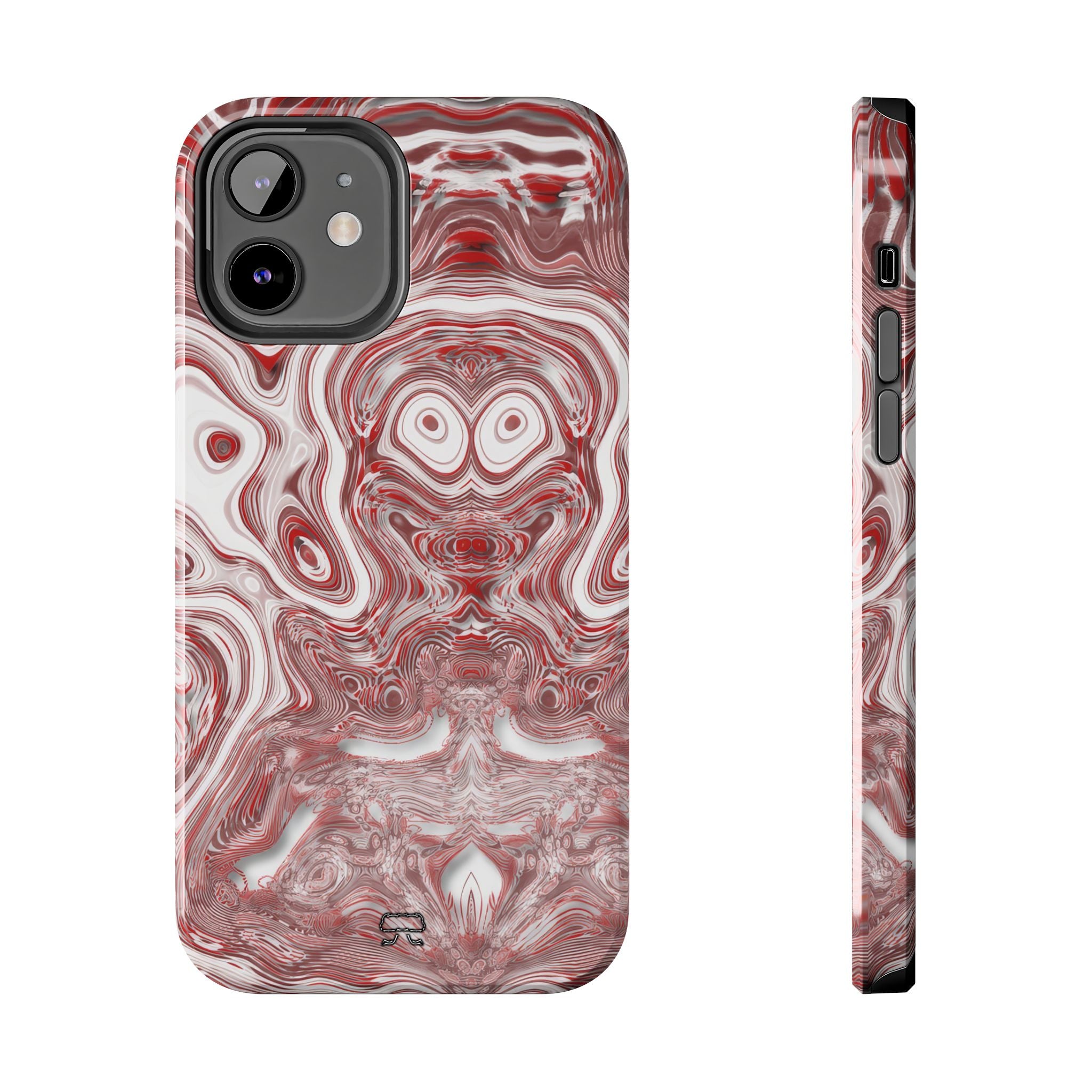 iPhones 11 thru 16 Durable Shockproof Case - Spirit Red