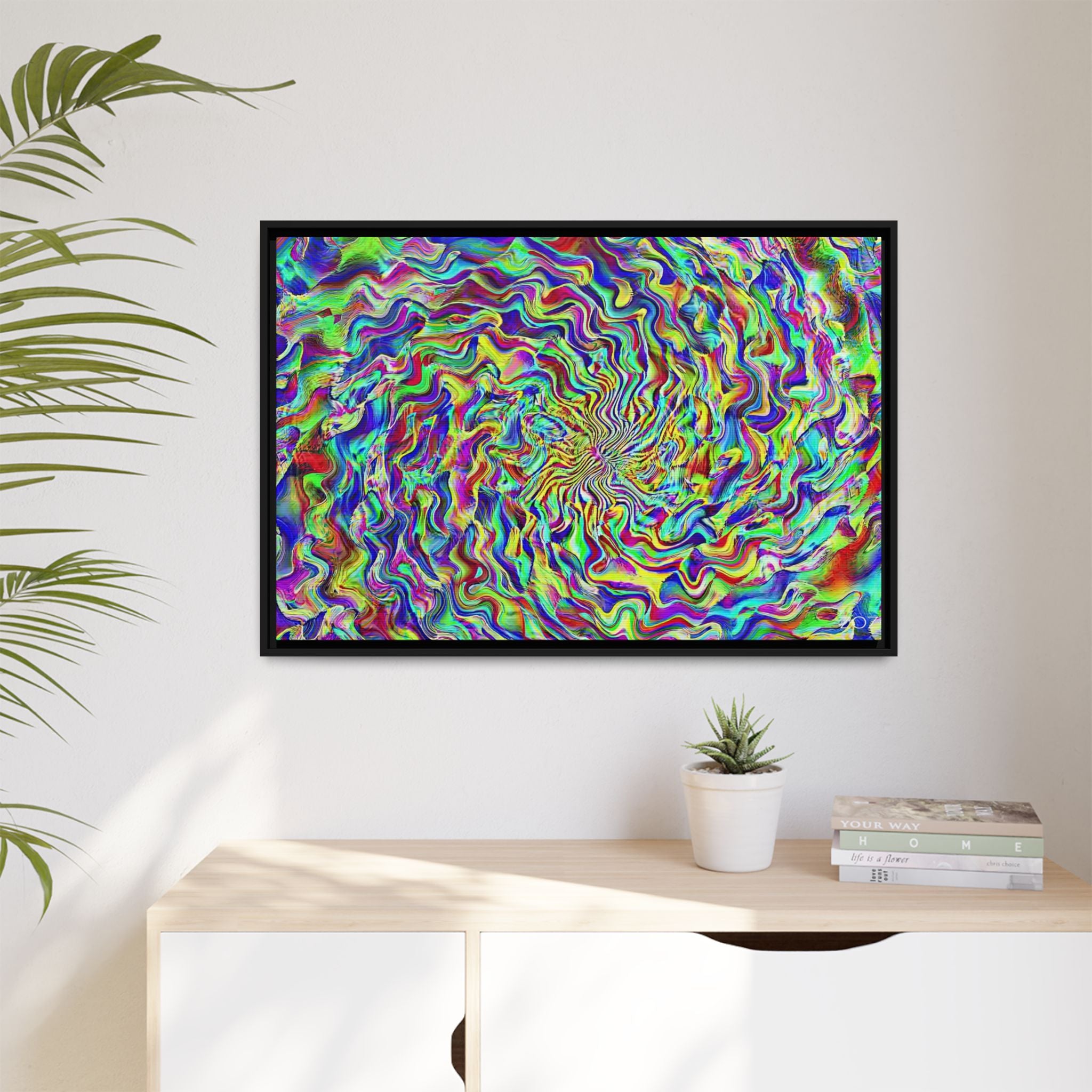 Framed Canvas Art — "Formulandscape"