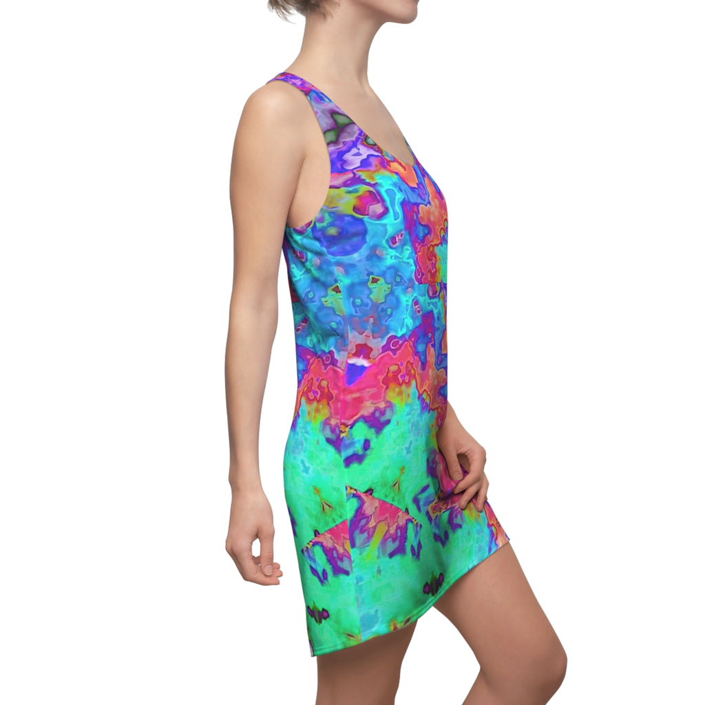 Racerback Dress — Bone Candy (AOP)