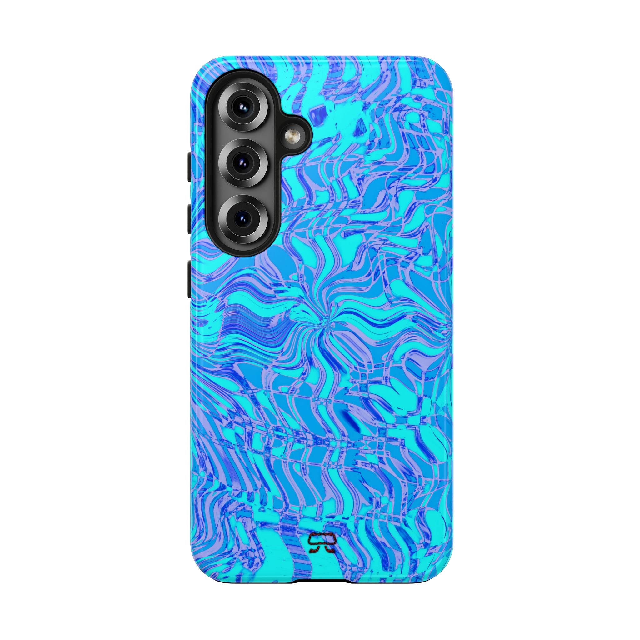 Samsung S21-S25 Tough Phone Case --- Fiesta Blu
