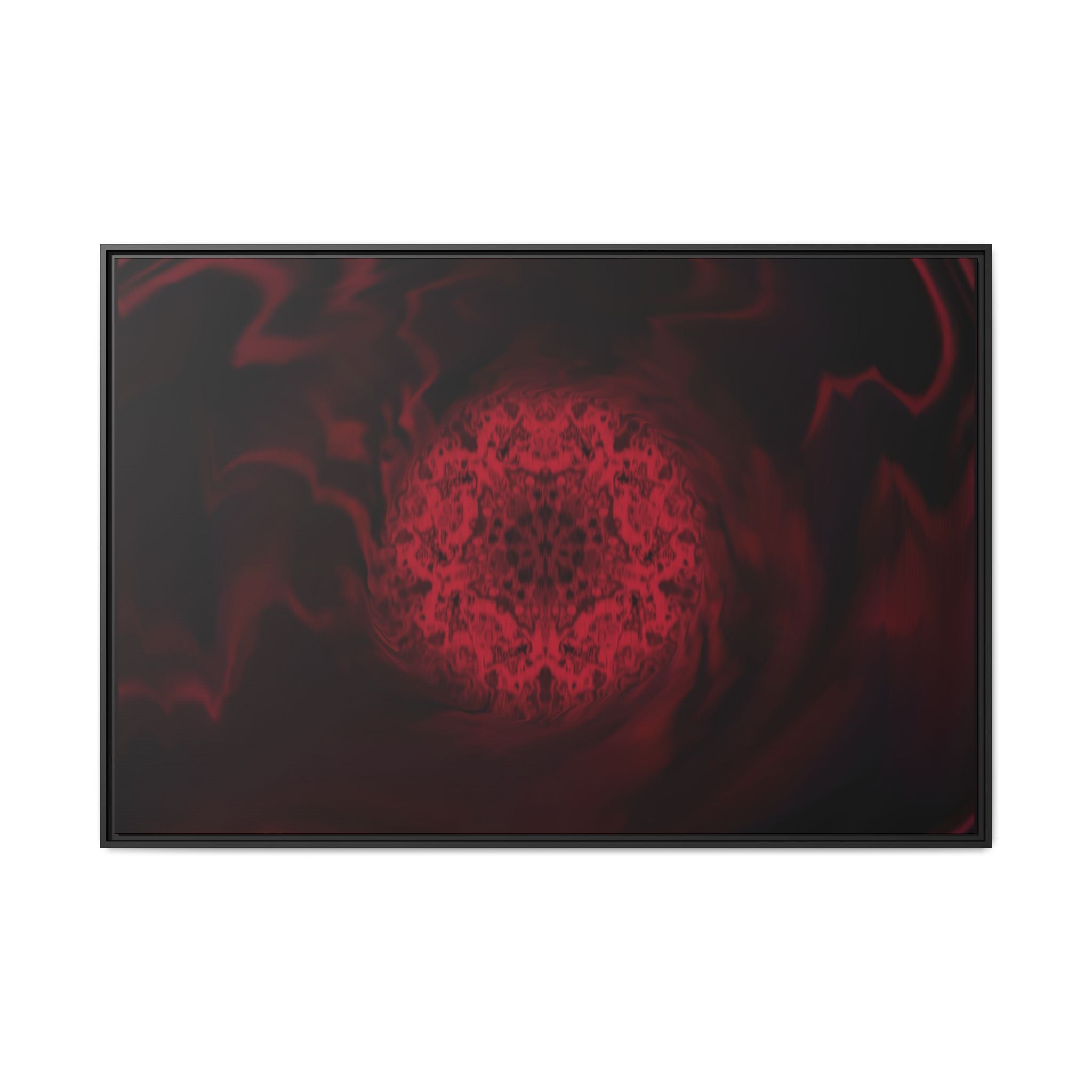 Framed Canvas Art — "Interlaced"