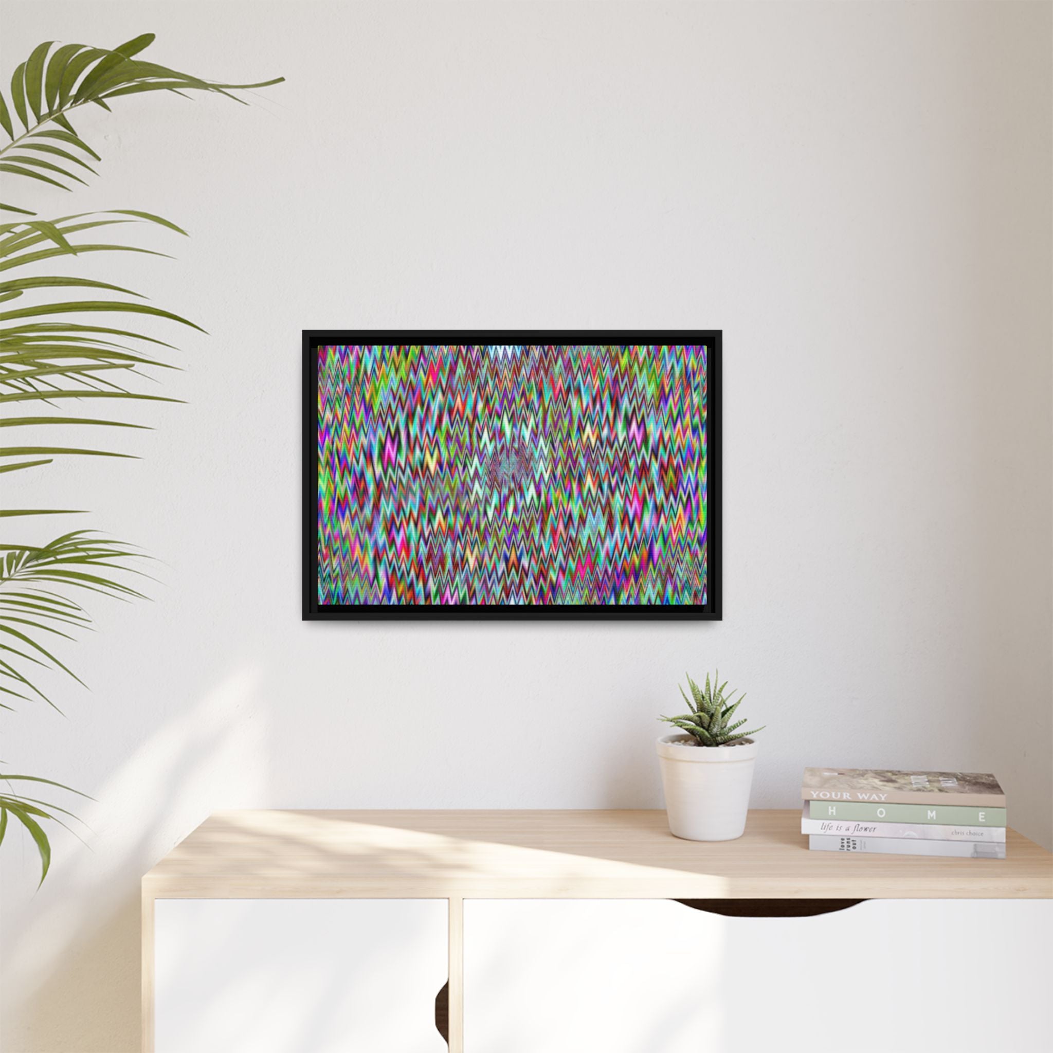 Framed Canvas Art — "GSK"