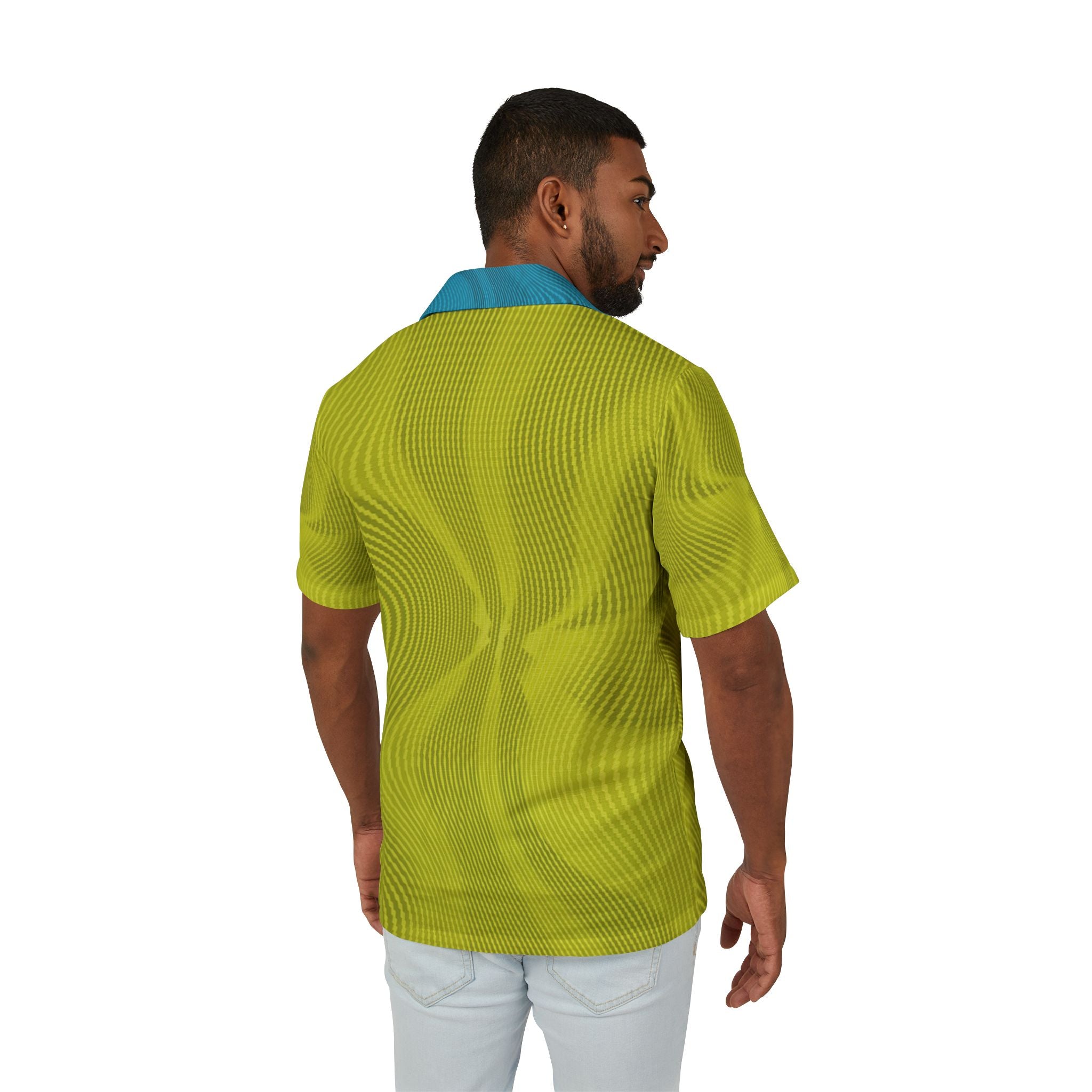 Hawaiian Shirt - Sun Spots Yellow