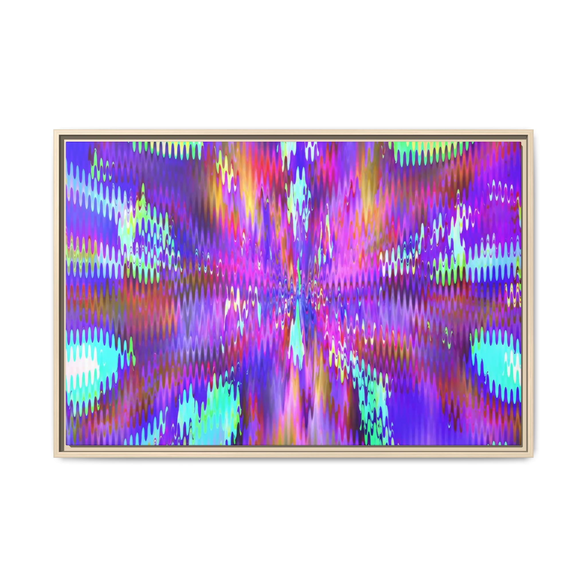 Framed Canvas Art — "Sub Bass"