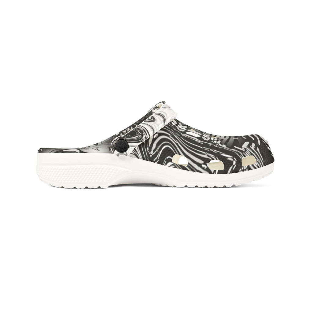 EVA Clogs - Spirit Black and White