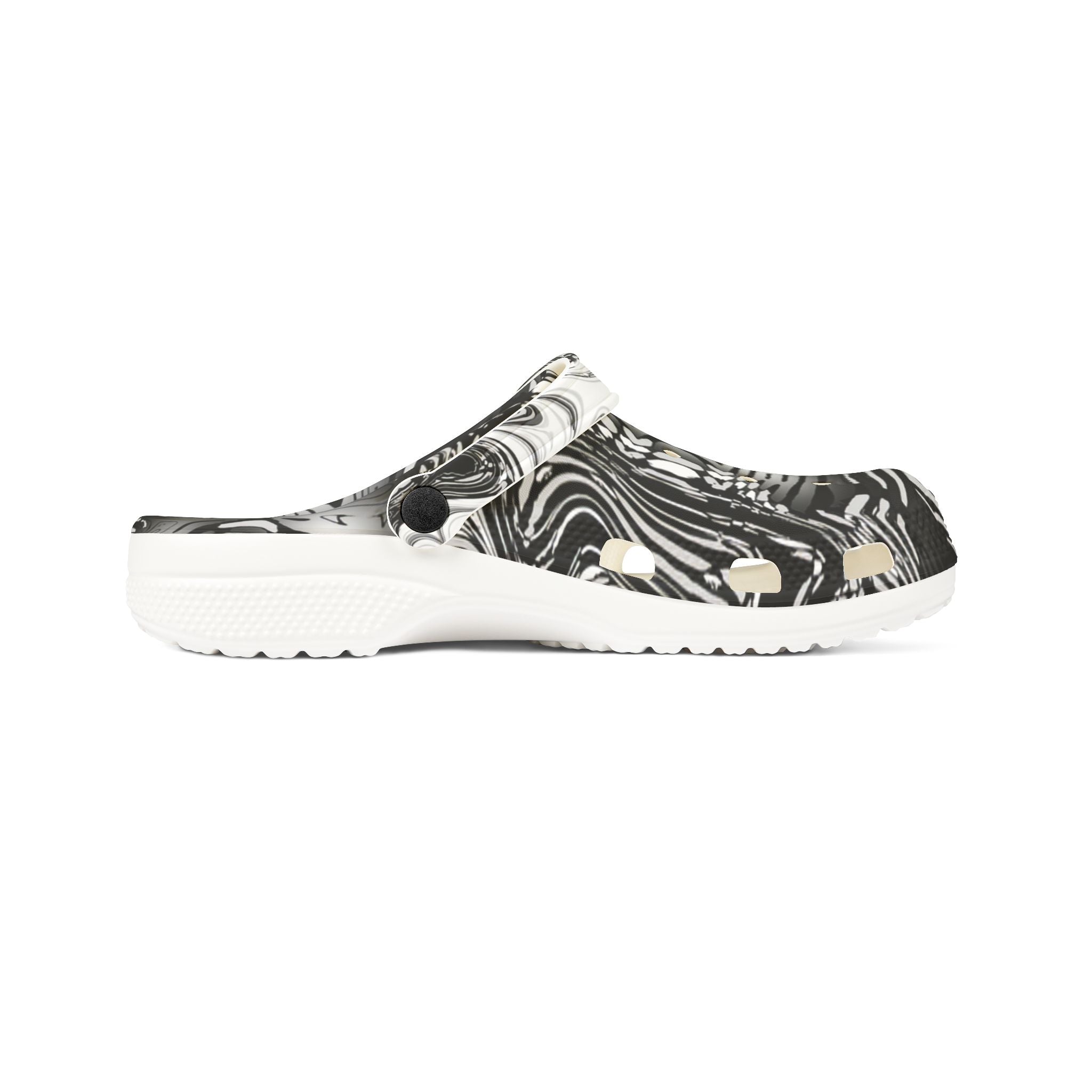 EVA Clogs - Spirit Black and White