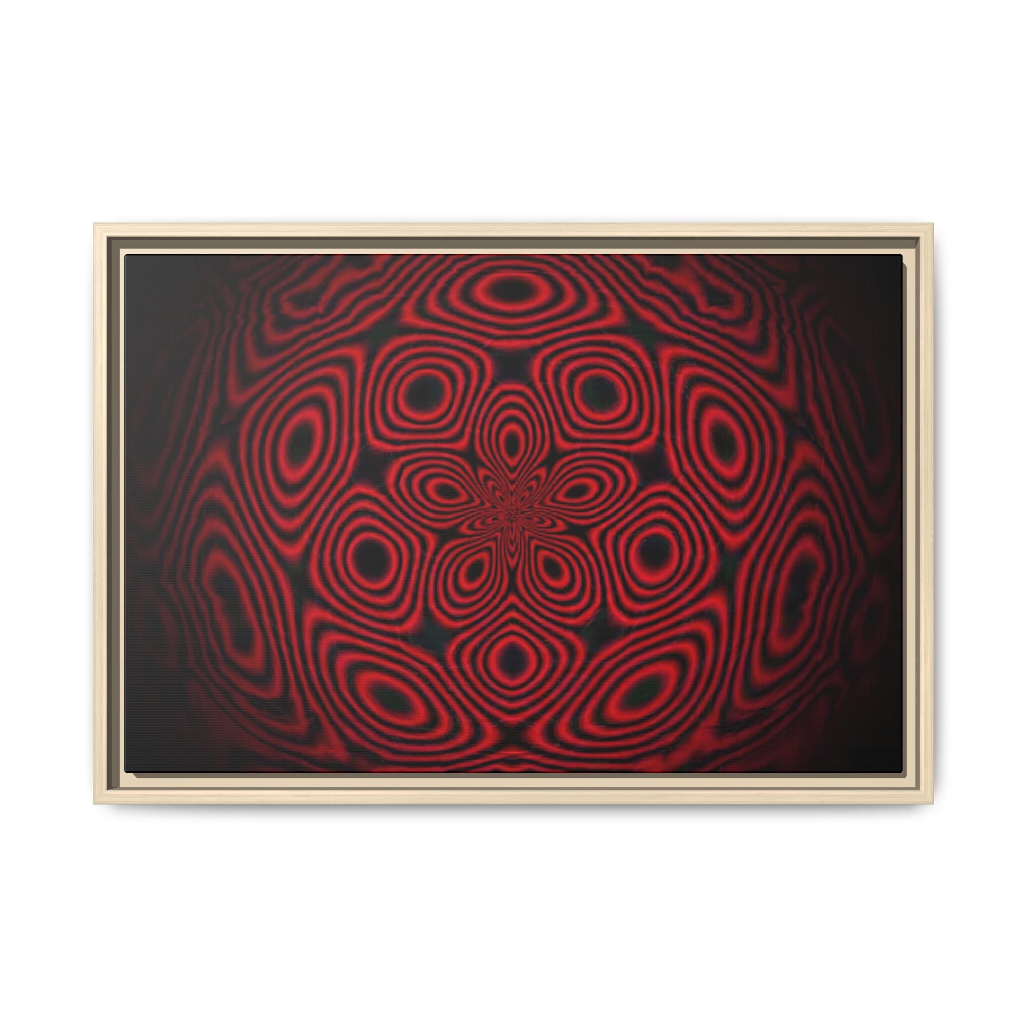 Framed Canvas Art — "Trepitorial"