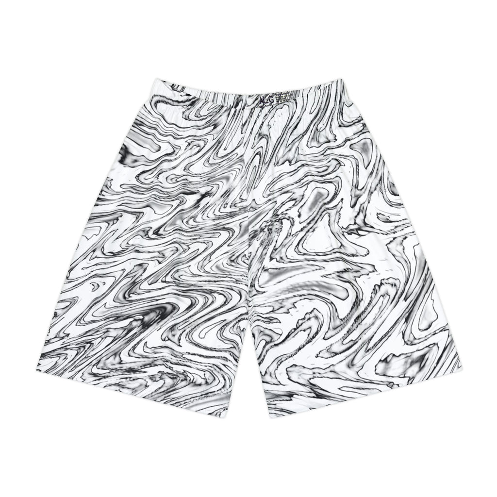 Men’s Sports Shorts — Hoops BW