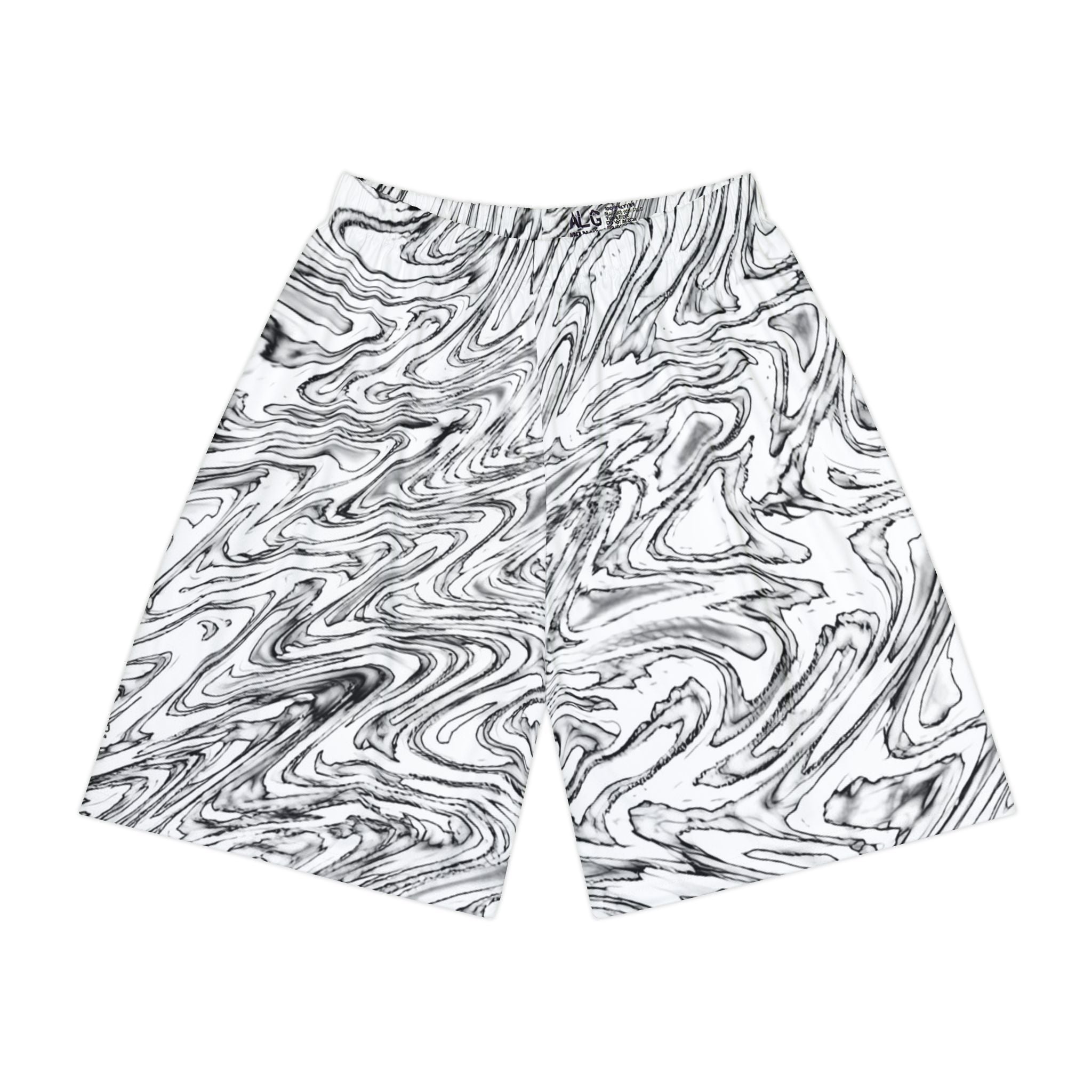 Men’s Sports Shorts — Hoops BW