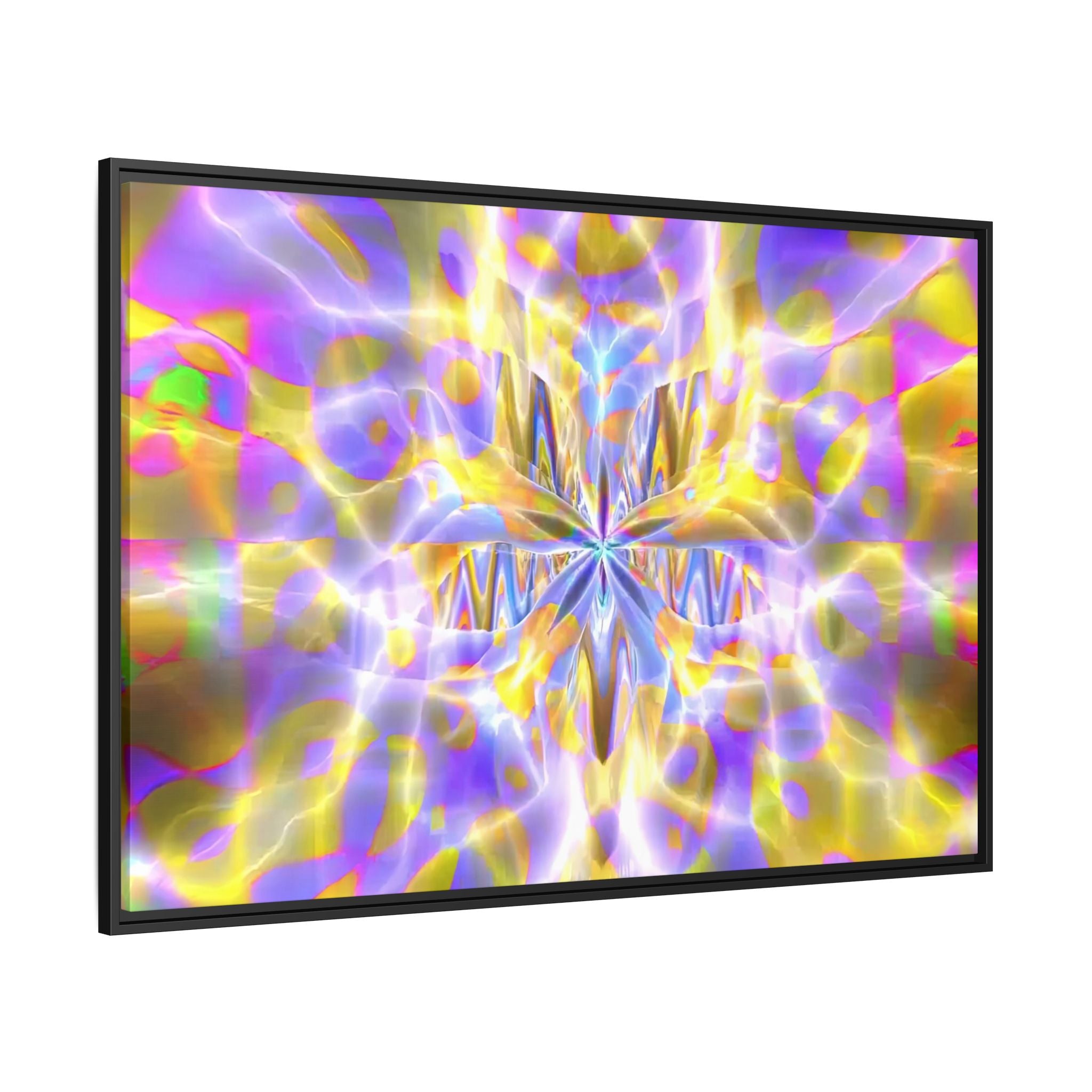 Framed Canvas Art — "Delirium Star"
