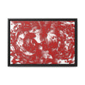 Framed Canvas Art - Tracers Red