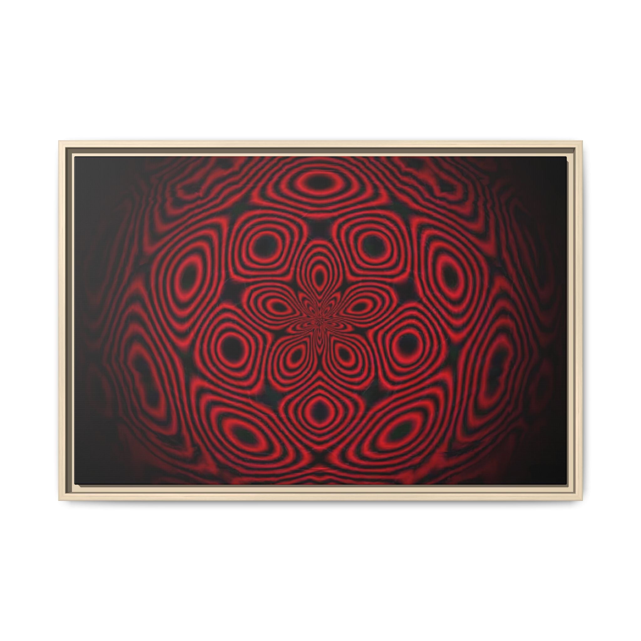 Framed Canvas Art — "Trepitorial"
