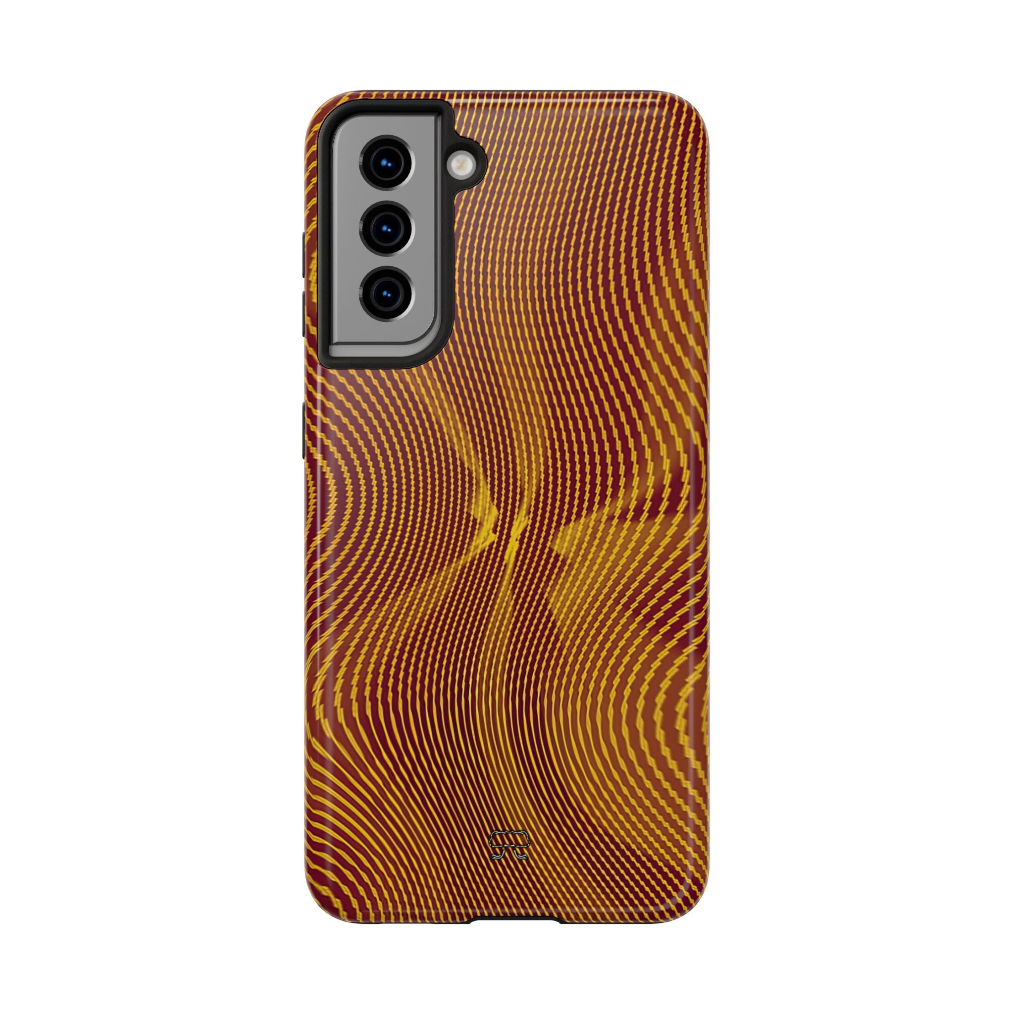 Samsung S21-S25 Tough Phone Case --- Sun Spots Gold