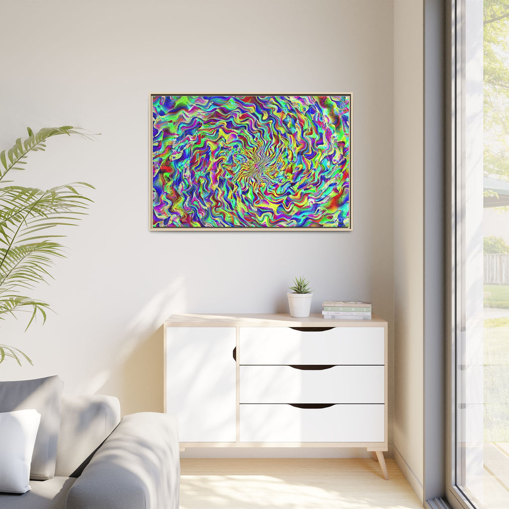 Framed Canvas Art — "Formulandscape"