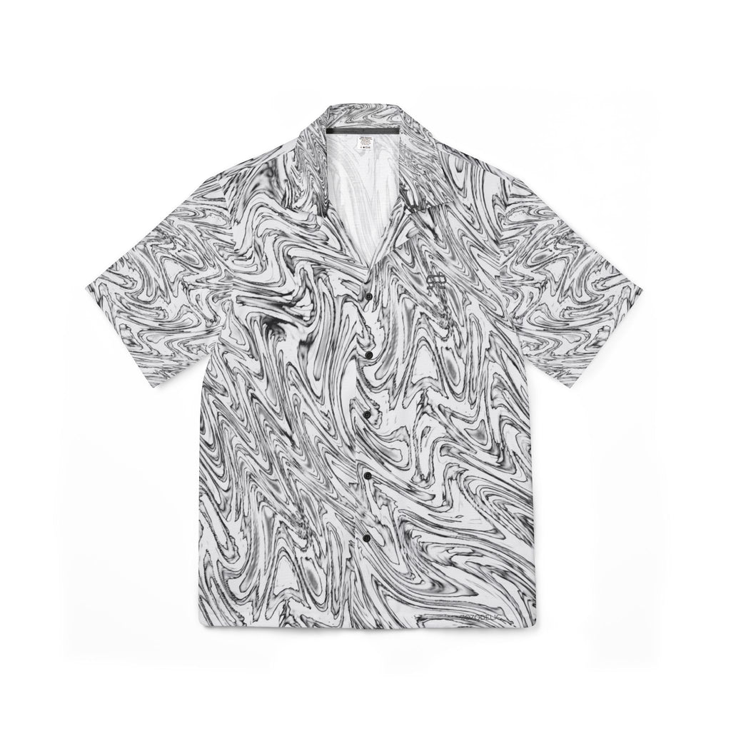Hawaiian Shirt - Hoops BW