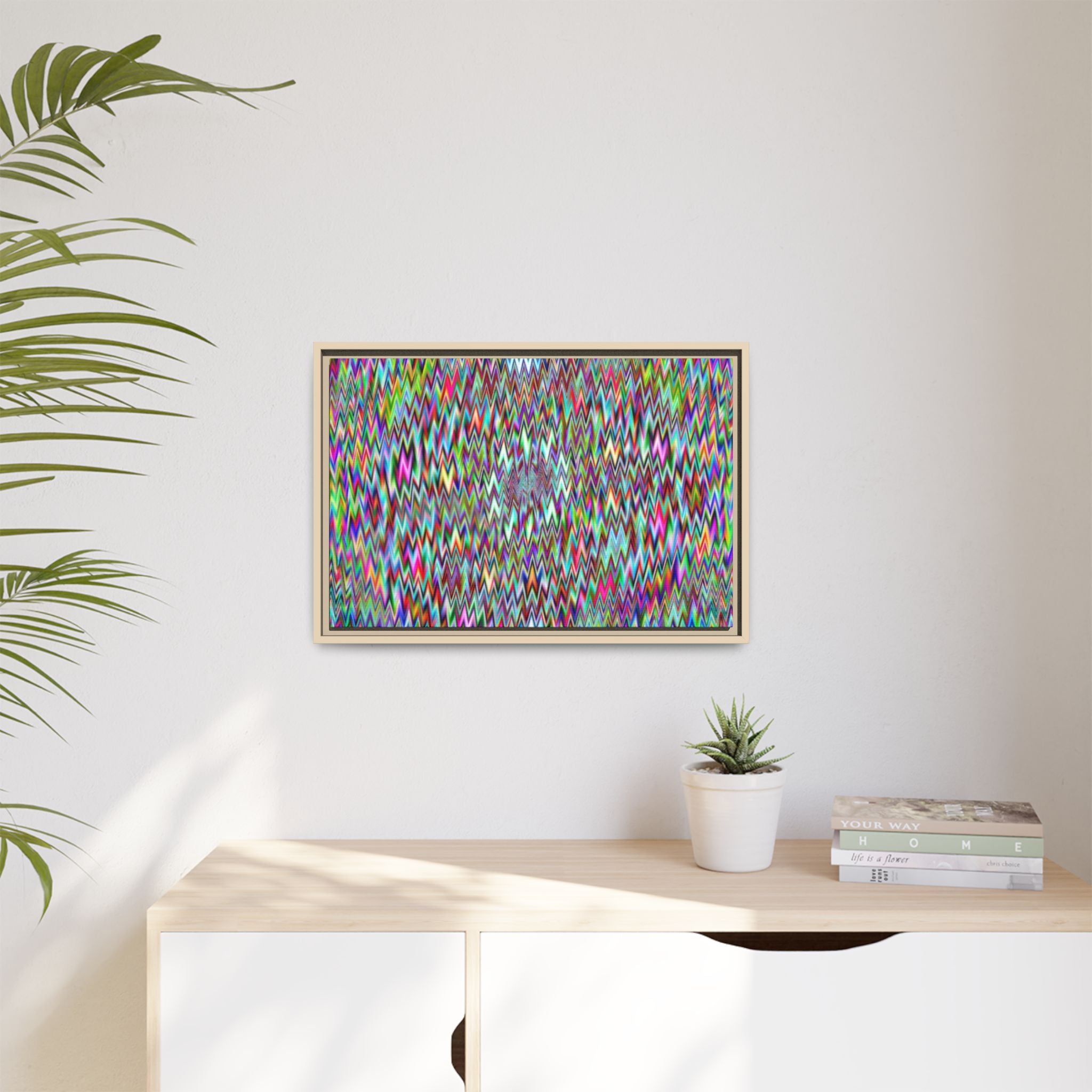 Framed Canvas Art — "GSK"