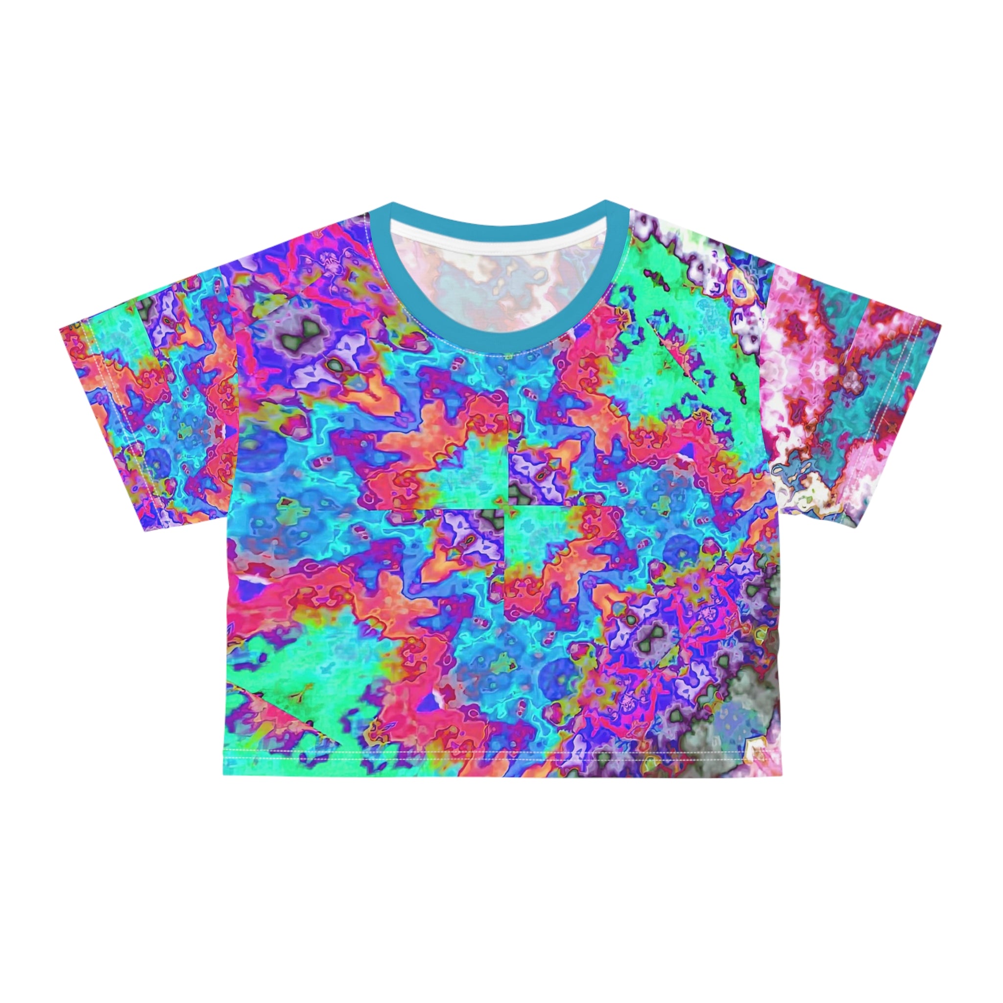 Crop Tee "Bone Candy" (AOP)