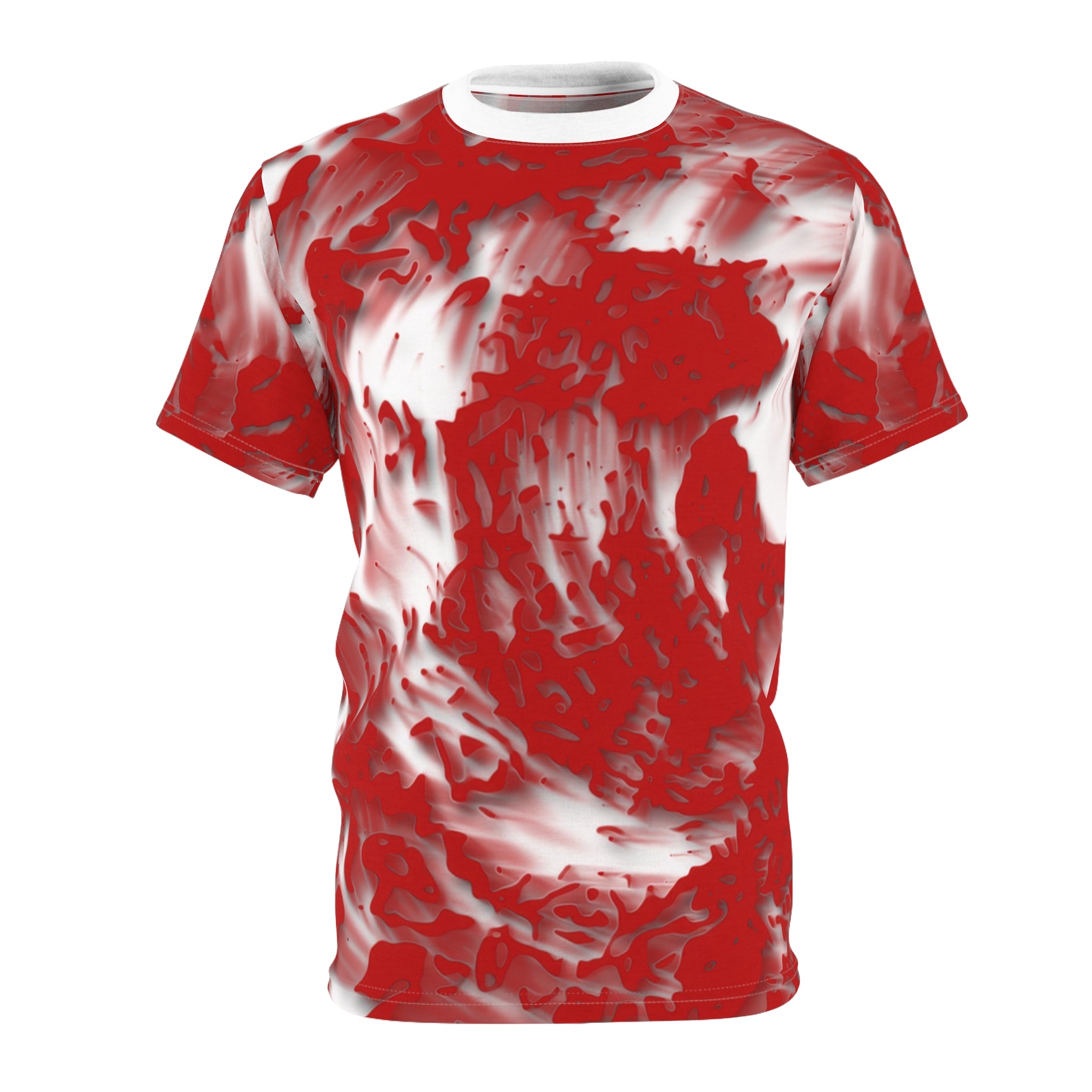 T-Shirt - Tracers Red (AOP)