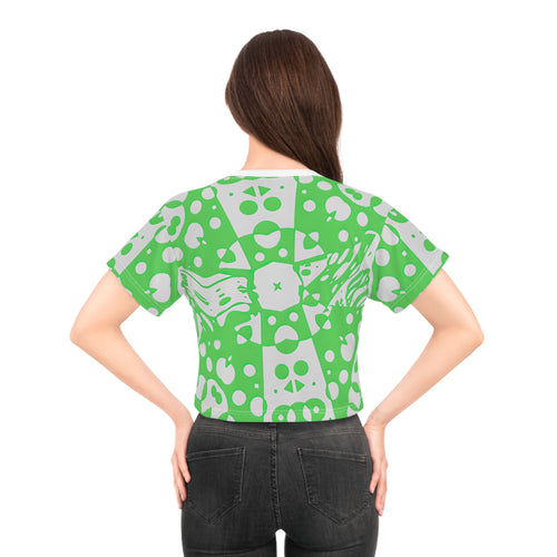 Crop Tee - Aztec G (AOP)