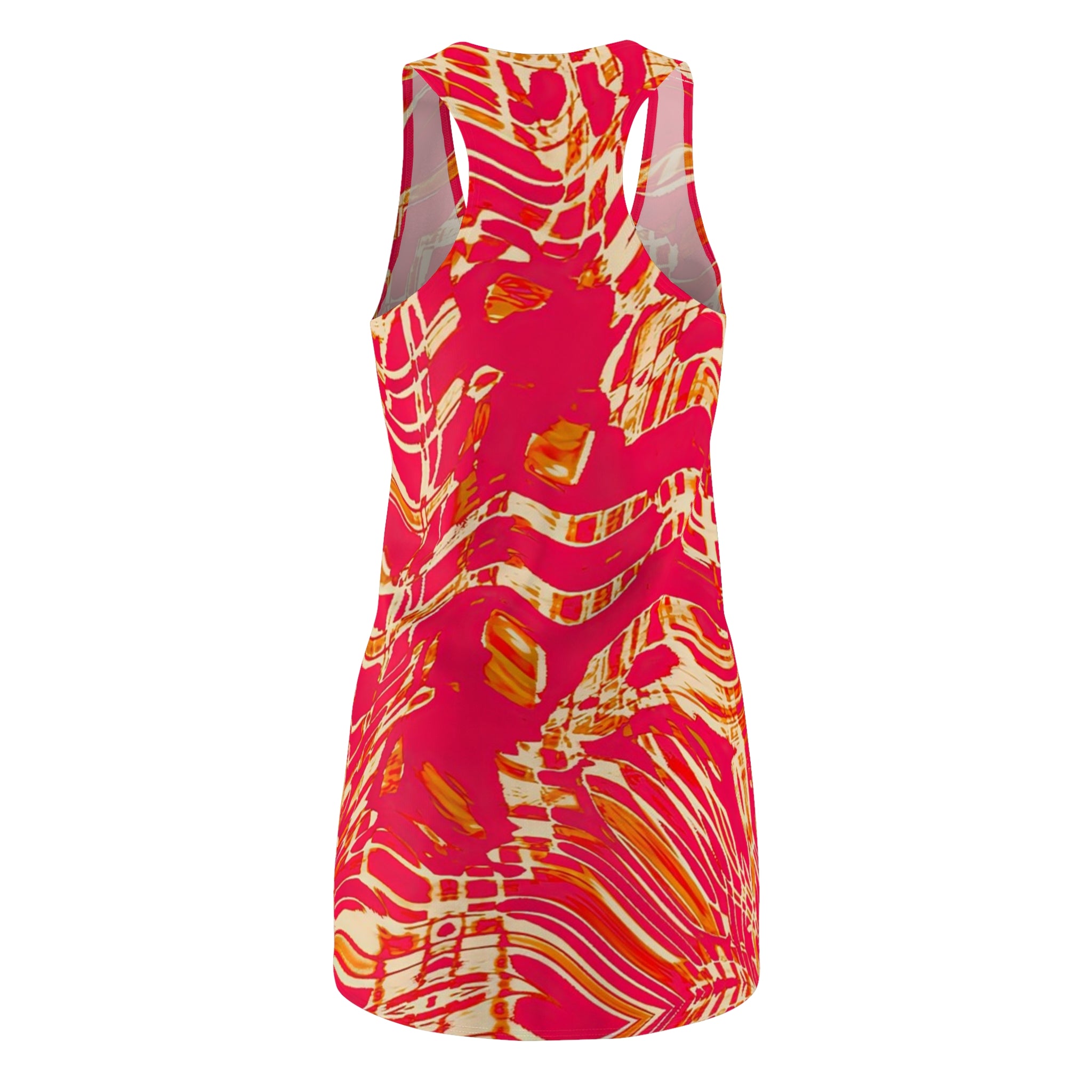 Racerback Dress — Fiesta Flame (AOP)
