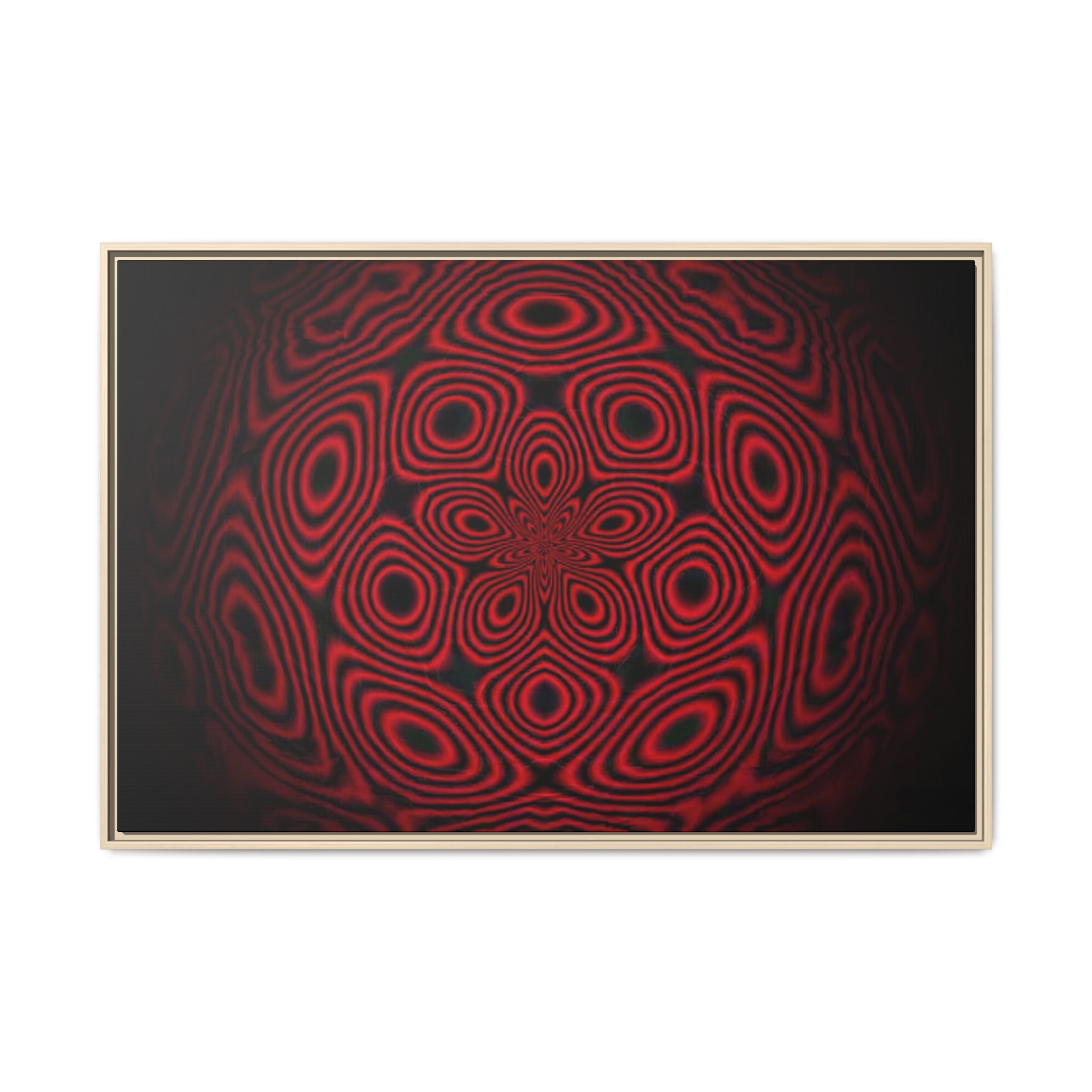 Framed Canvas Art — "Trepitorial"