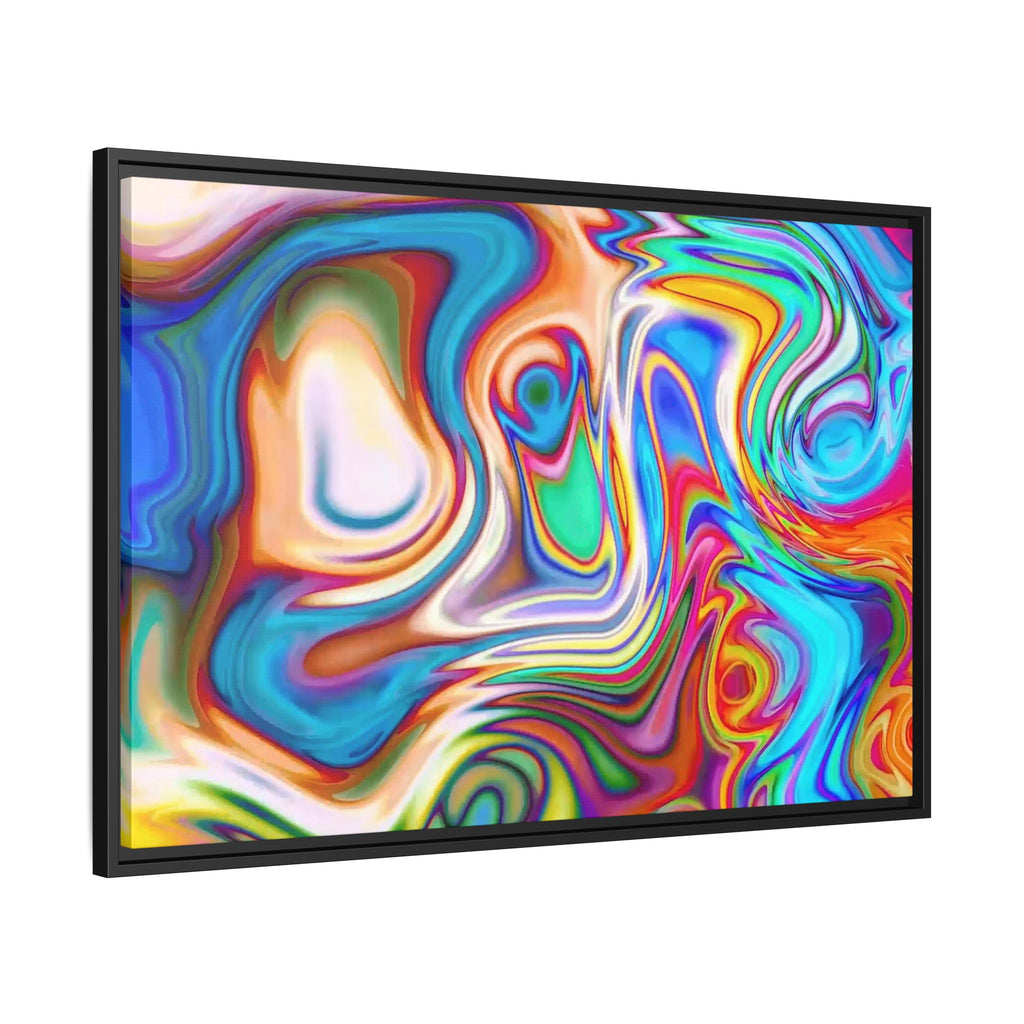 Framed Canvas Art — "Metatonal"