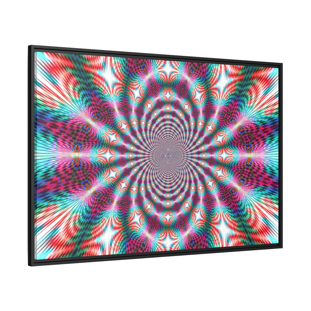 Framed Canvas Art — "QOV"