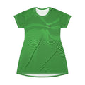 T-Shirt Dress - Sun Spots Green
