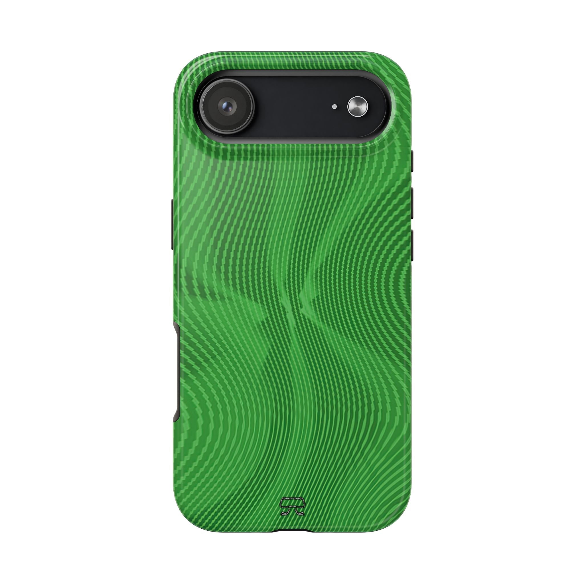 iPhone 17 Durable Shockproof Case --- Sun Spots Green