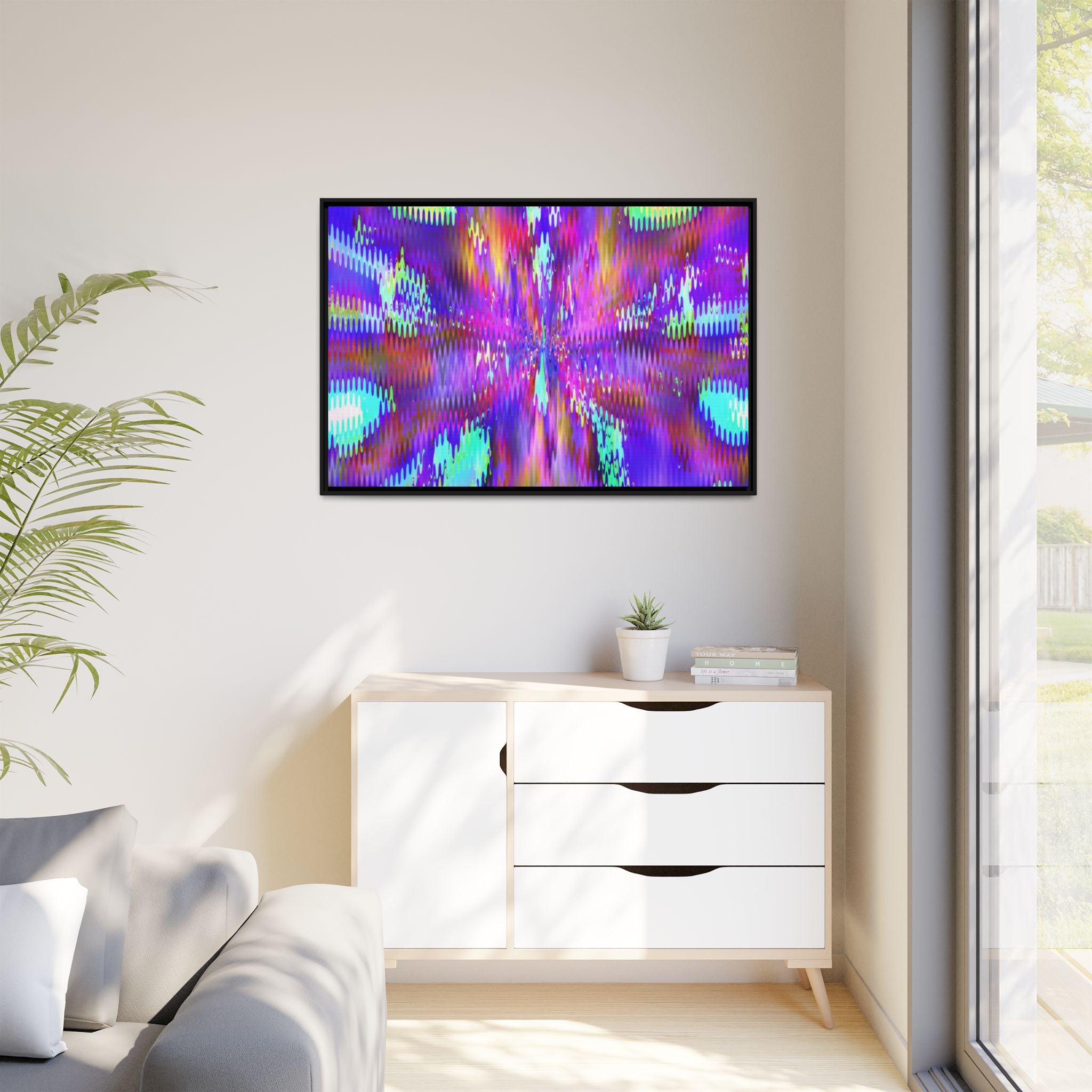 Framed Canvas Art — "Sub Bass"