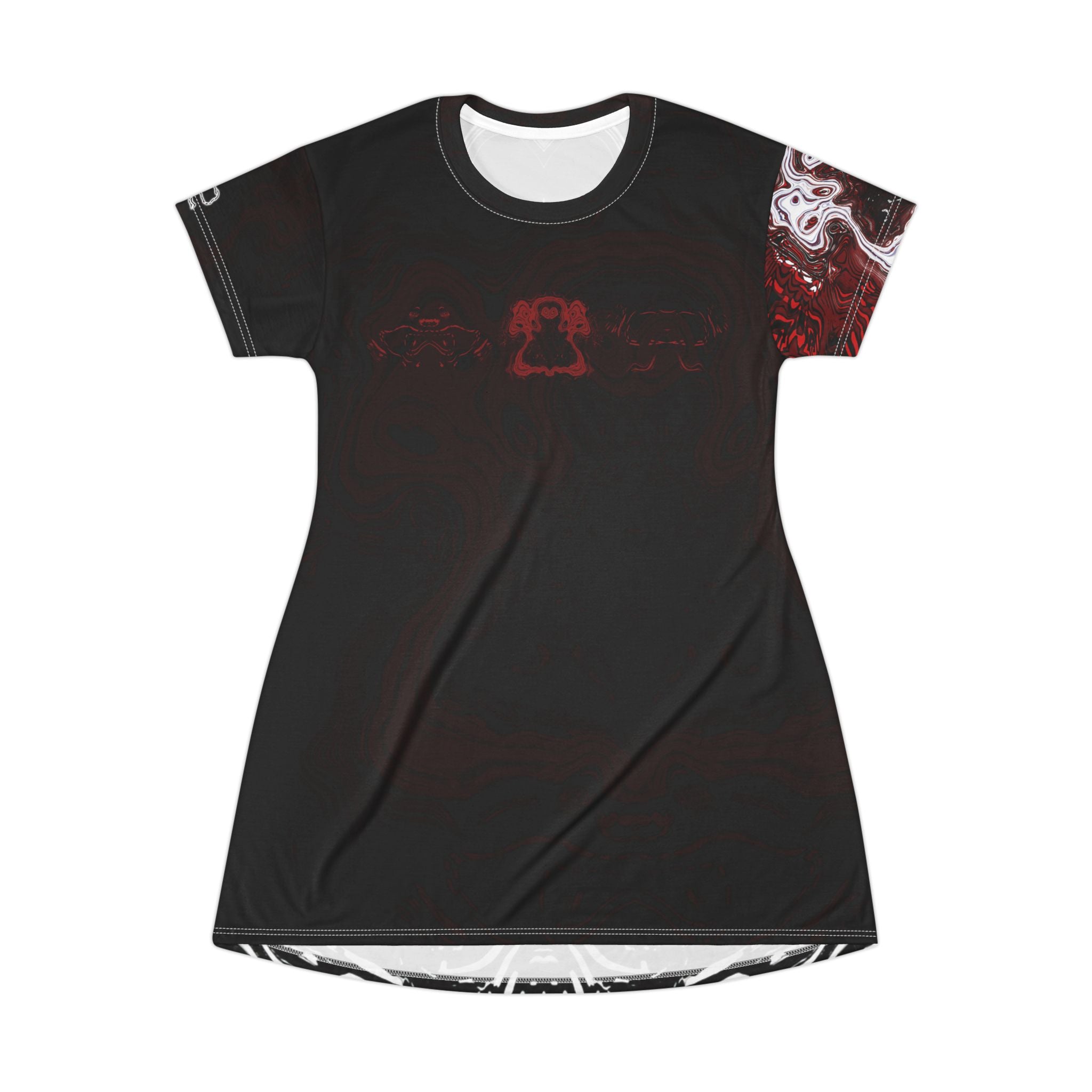 T-Shirt Dress - Spirit Red